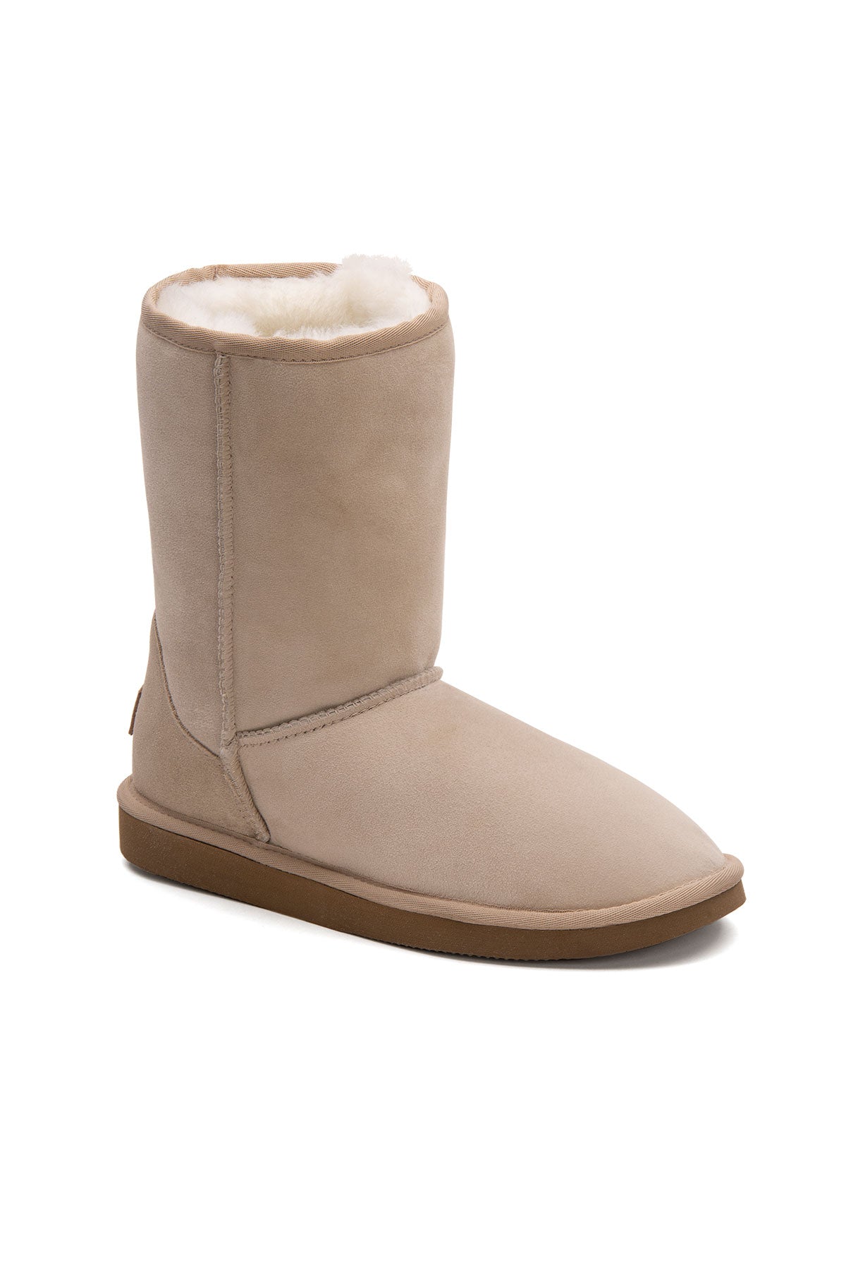 Pegia Lesa Echte Wildleder Damen Mini Stiefel