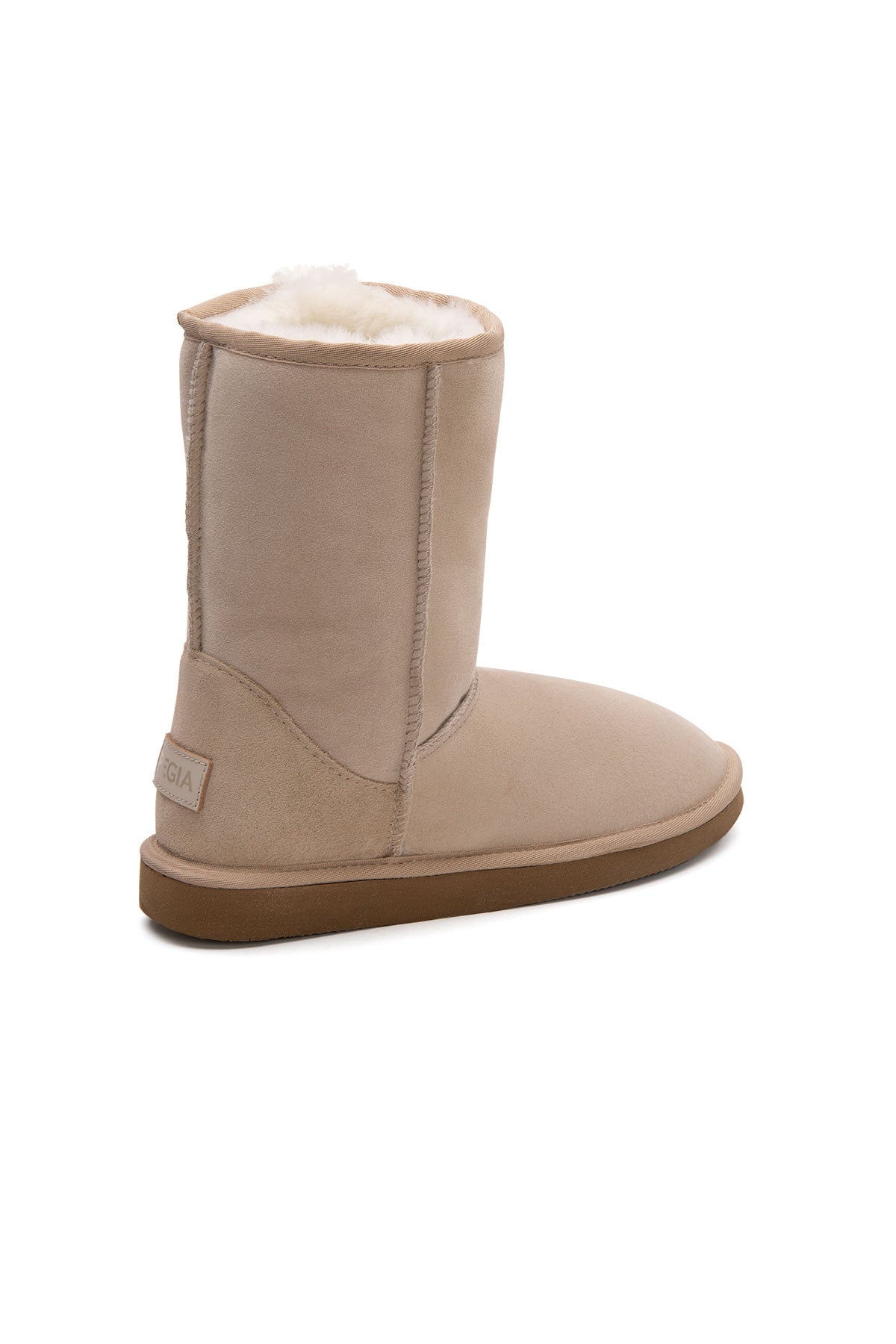 Pegia Lesa Echte Wildleder Damen Mini Stiefel