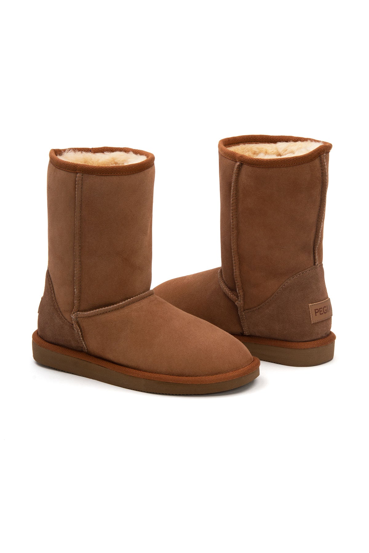 Pegia Lesa Mini Bottes En Daim Véritable Pour Femmes