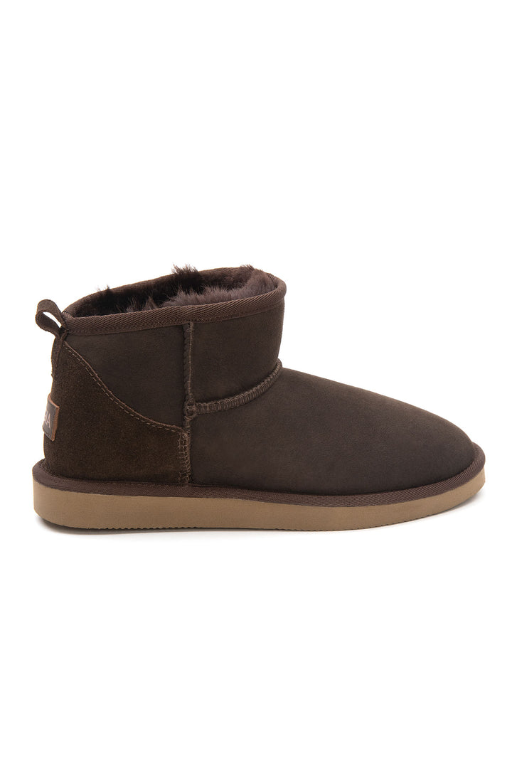 Pegia Brooks Genuine Suede Women's Mini Boots - Pegia