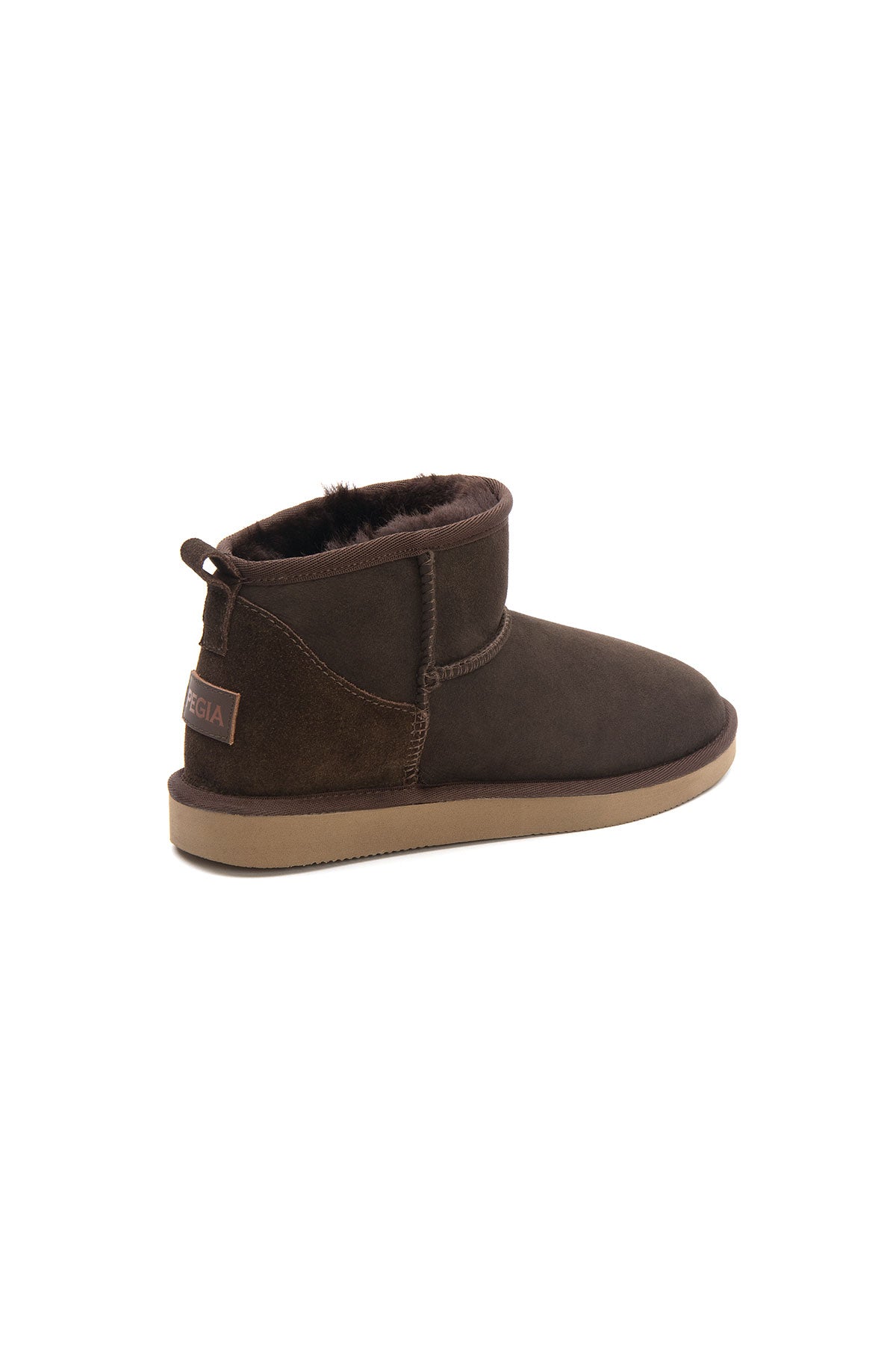 Pegia Brooks Genuine Suede Women's Mini Boots - Pegia