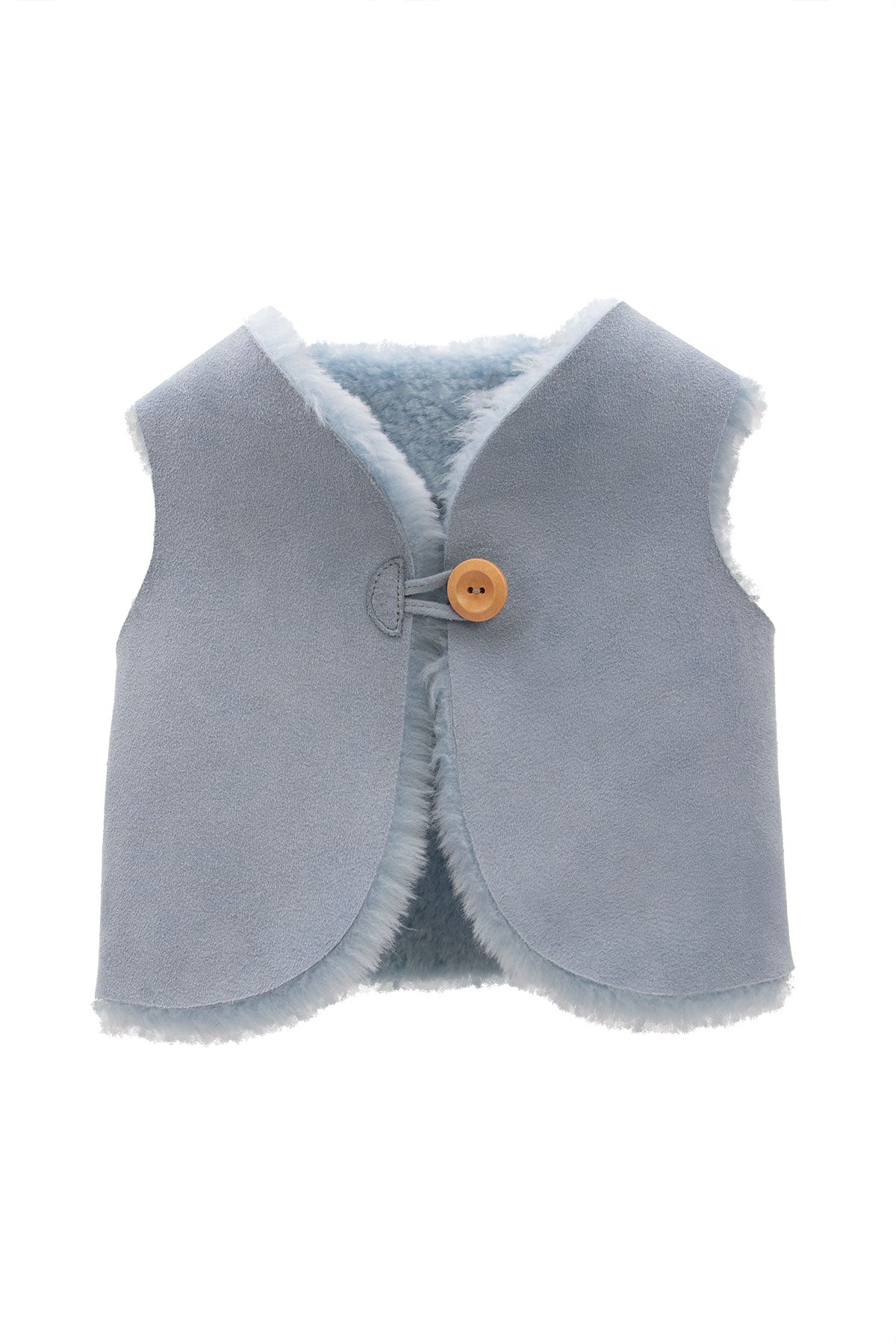 Pegia Merin Shearling Baby Gilet - Pegia