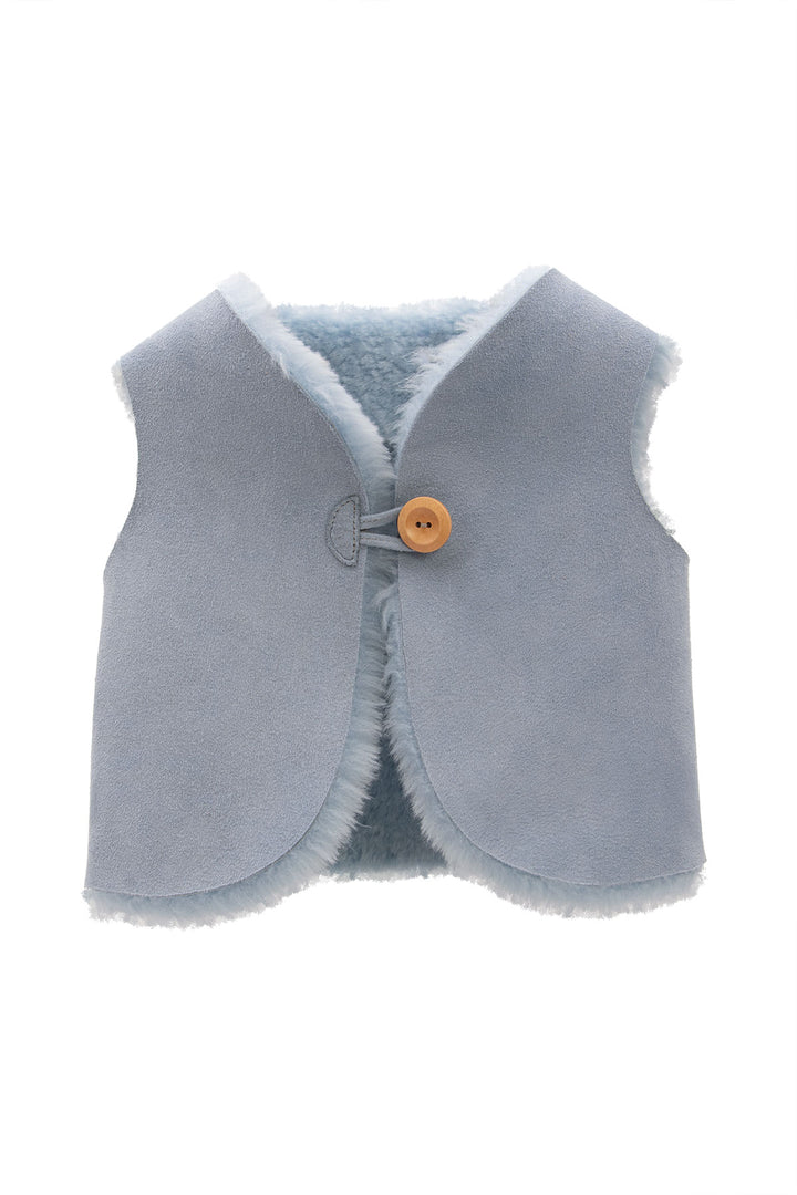 Pegia Merin Shearling Baby Gilet - Pegia