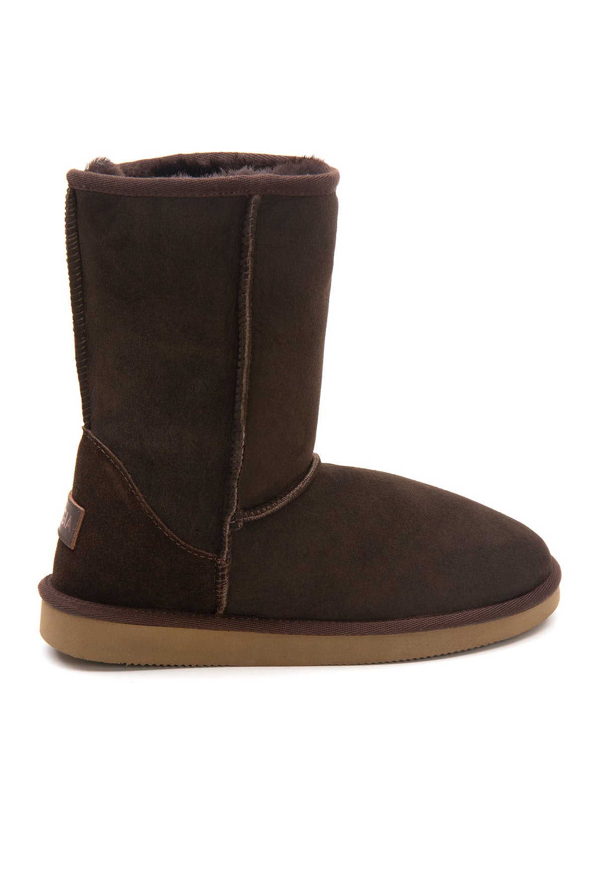 Pegia Lesa Echte Wildleder Damen Mini Stiefel