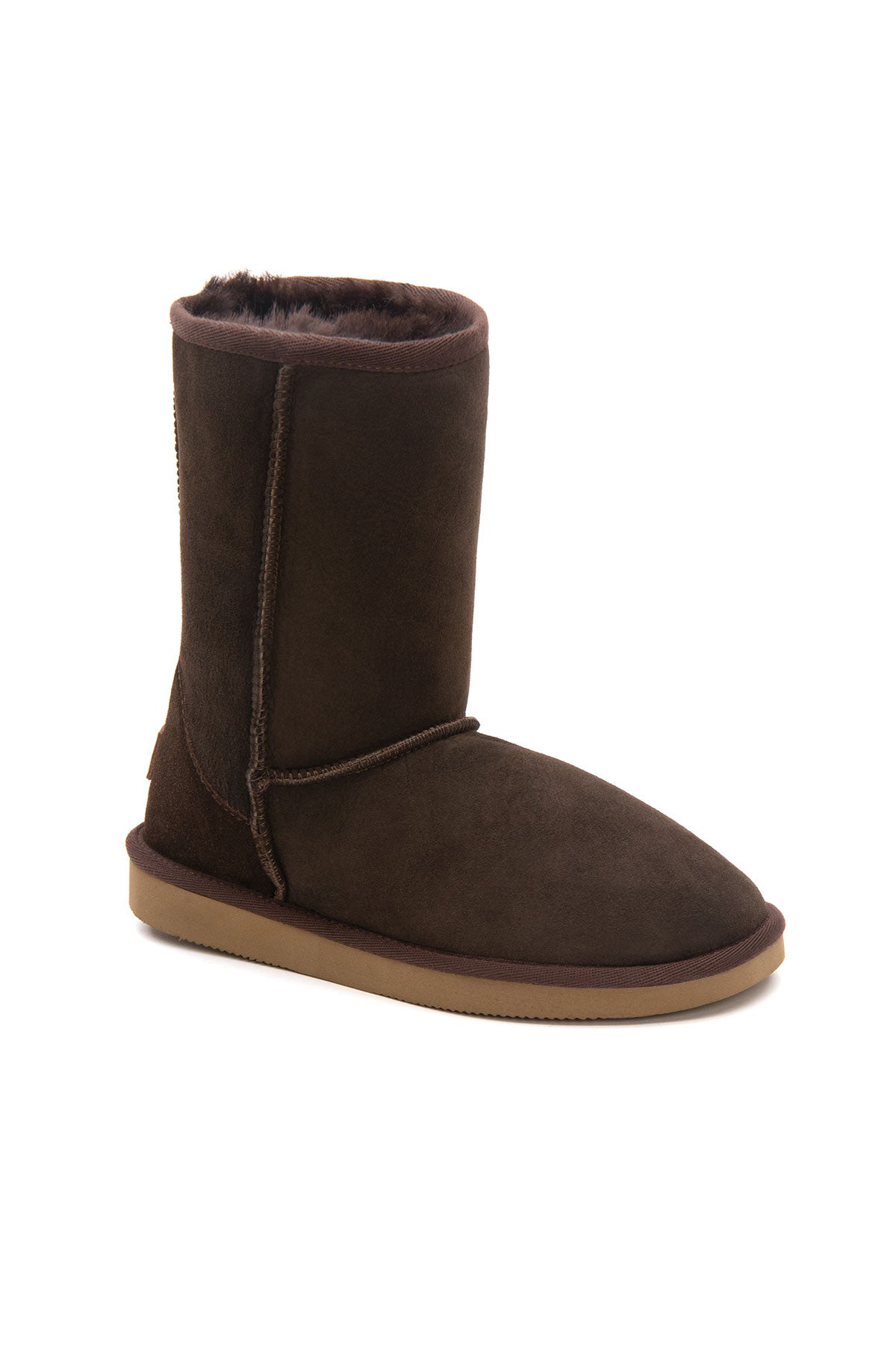 Pegia Lesa Echte Wildleder Damen Mini Stiefel