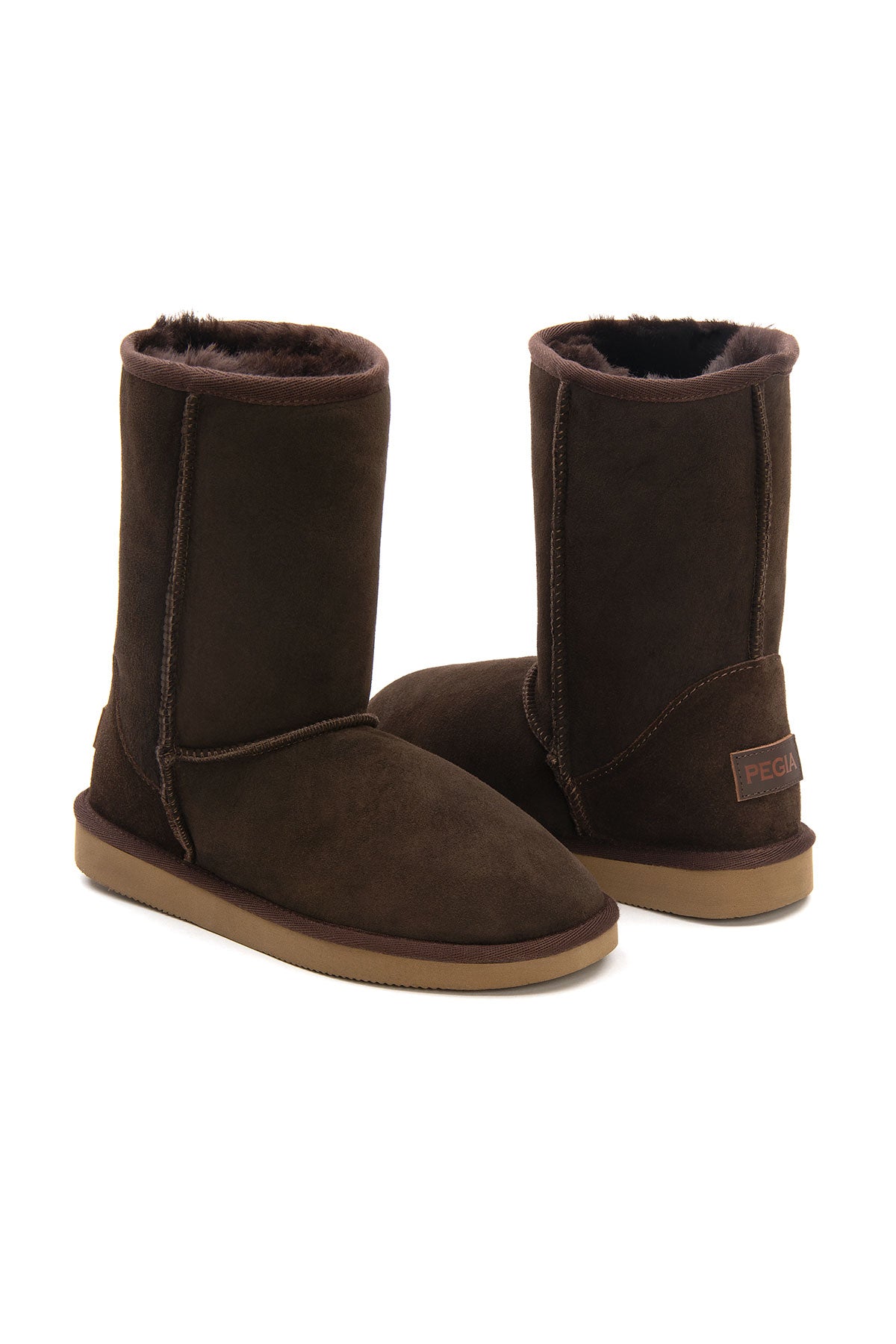 Pegia Lesa Mini Bottes En Daim Véritable Pour Femmes