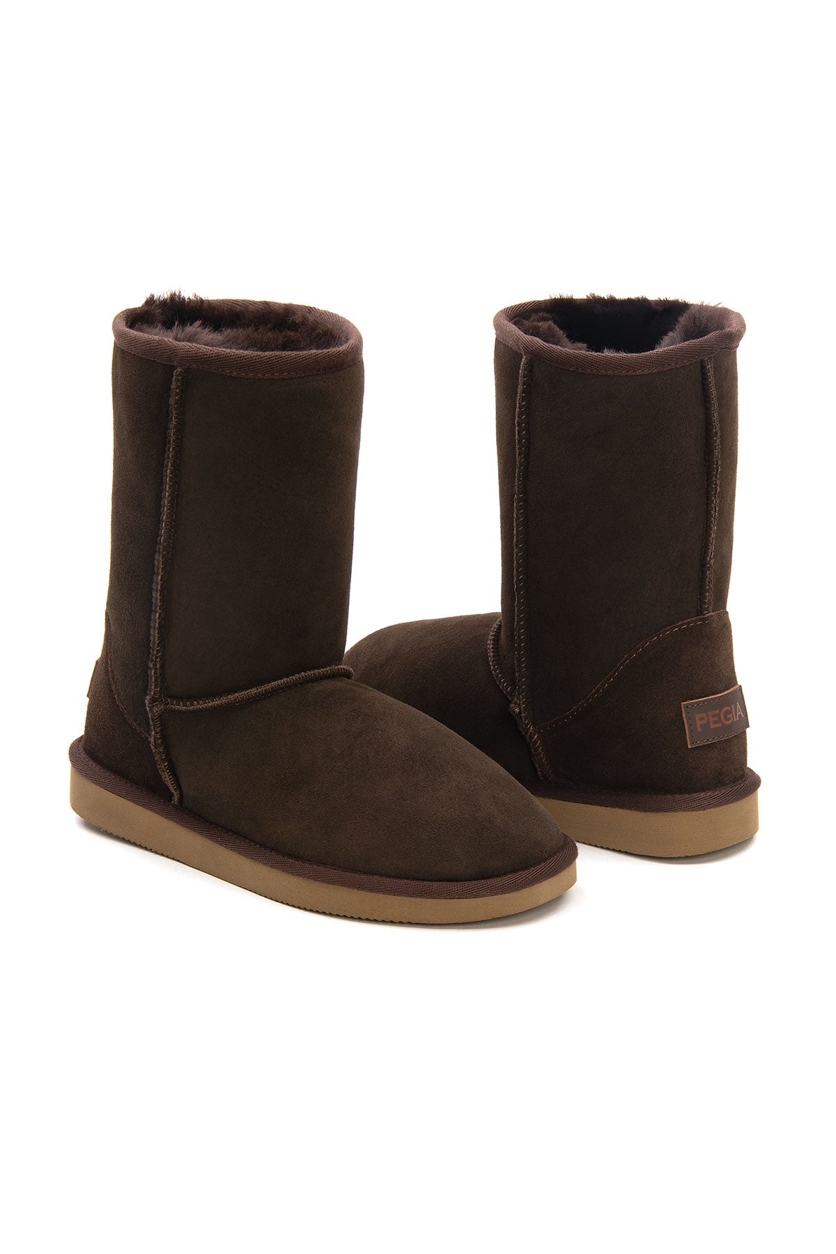 Pegia Brooks Genuine Suede Women's Tall Boots - Pegia