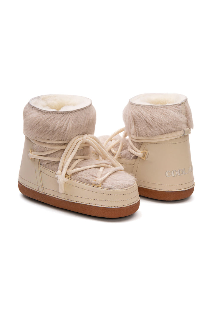 Cool Moon Visby Shearling Women's Fur Snow Boots - Pegia