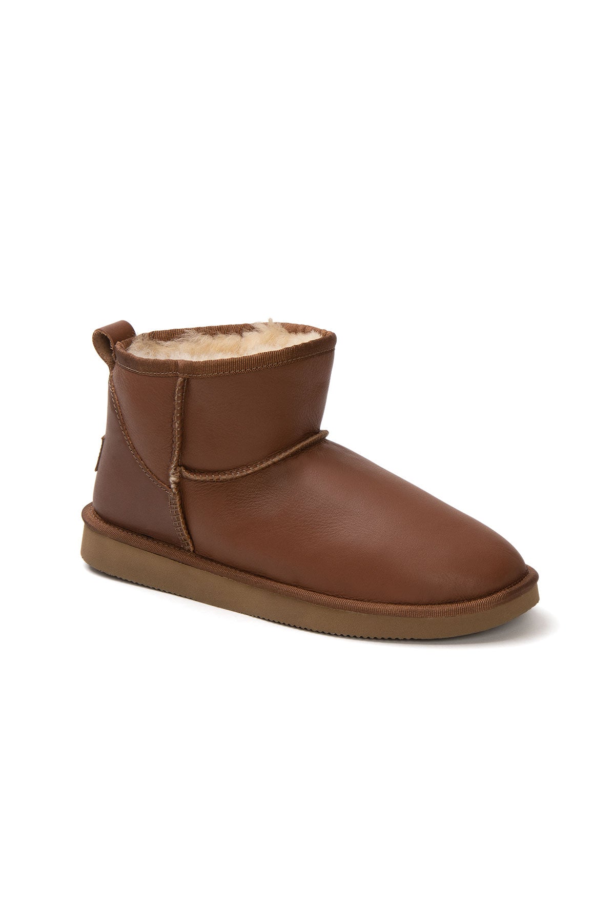 Pegia Leona Genuine Leather Women's Mini Boots - Pegia
