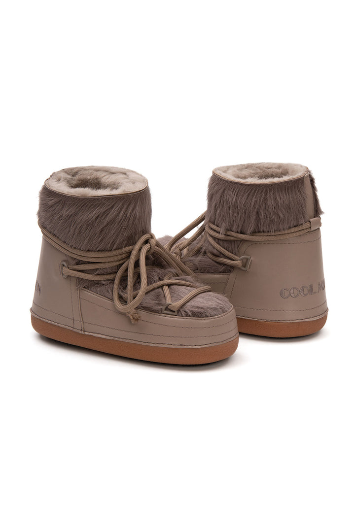 Cool Moon Visby Shearling Women's Fur Snow Boots - Pegia