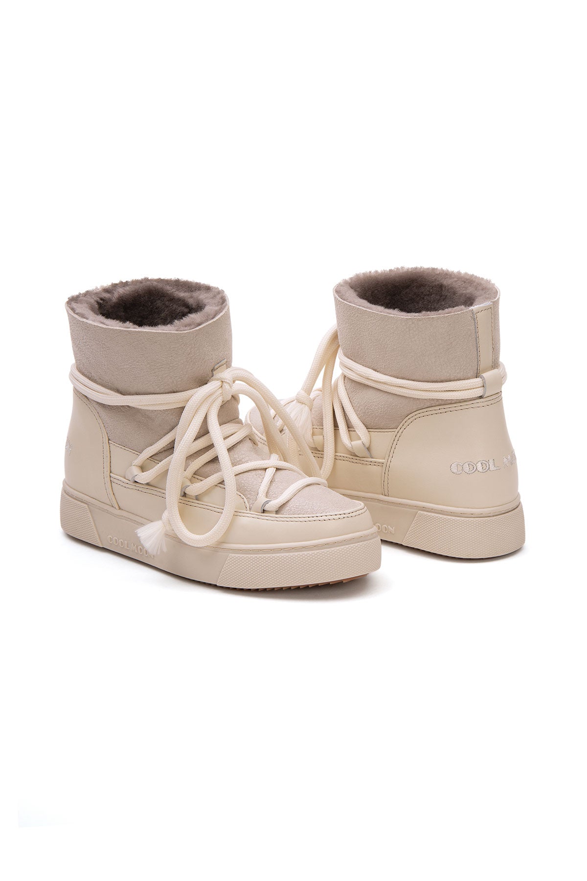 Pegia Adel Shearling Mujer Botas