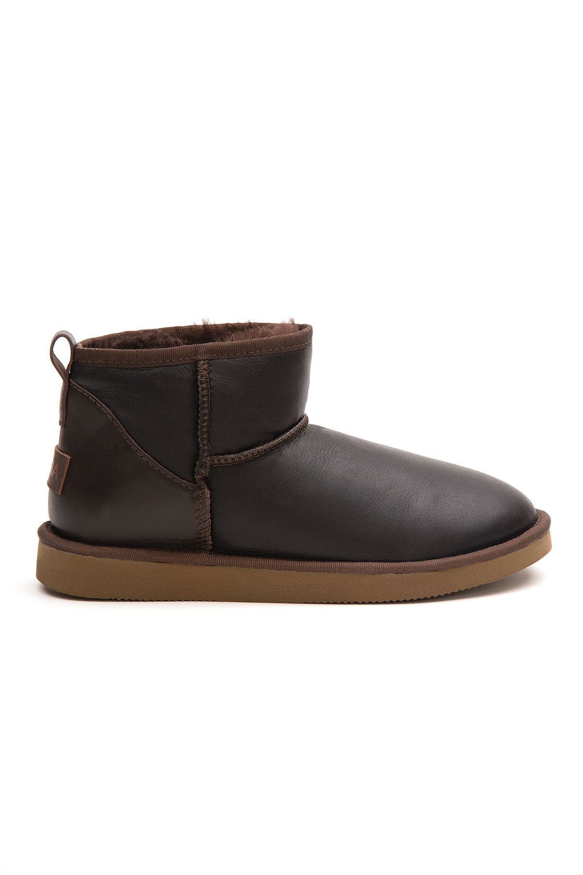 Pegia Leona Genuine Leather Women's Mini Boots - Pegia