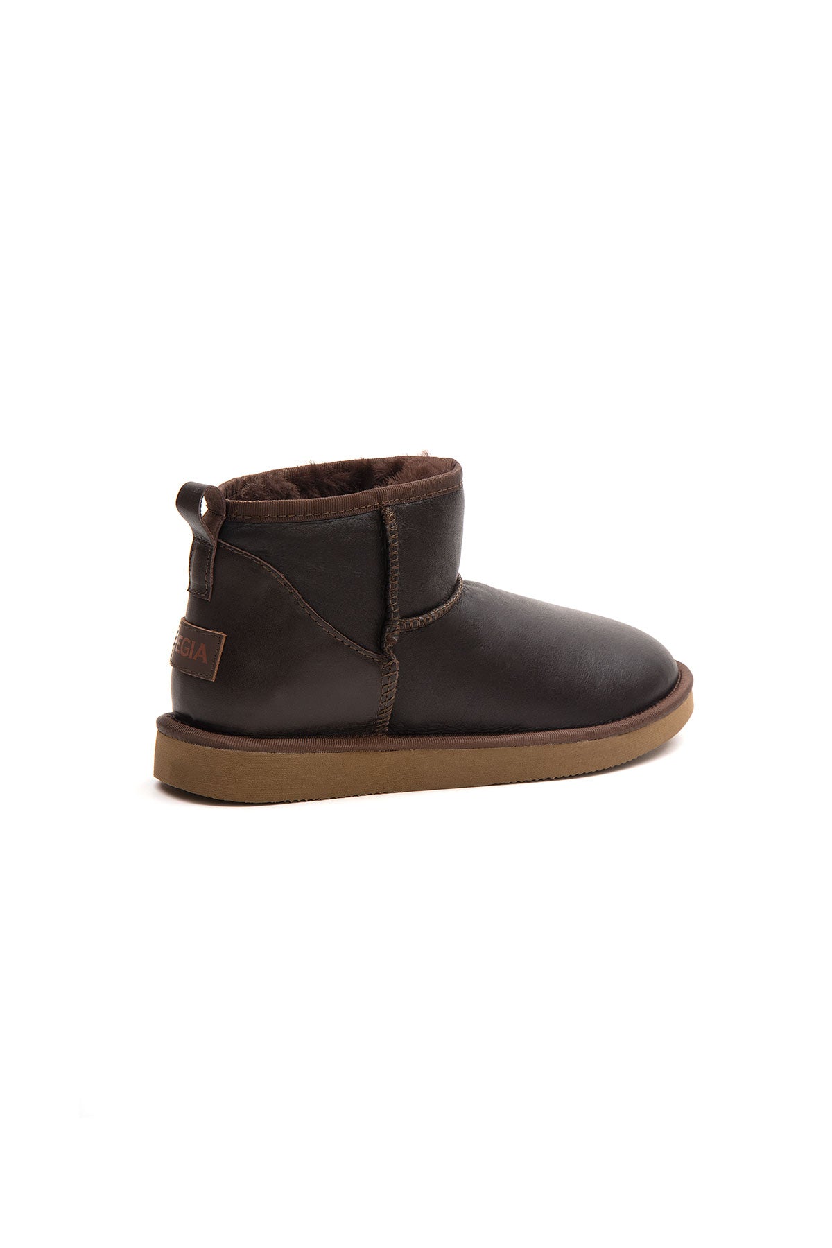 Pegia Leona Genuine Leather Women's Mini Boots - Pegia