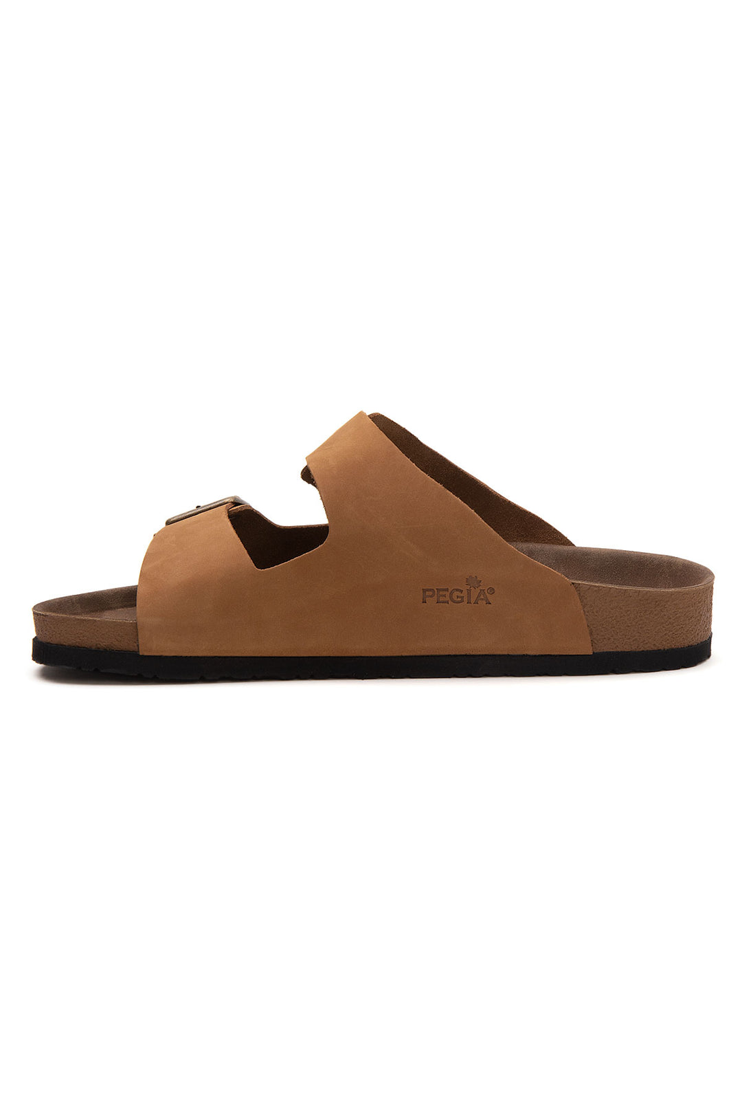 Pegia Santio Nubuck Unisex Buckle Slippers - Pegia