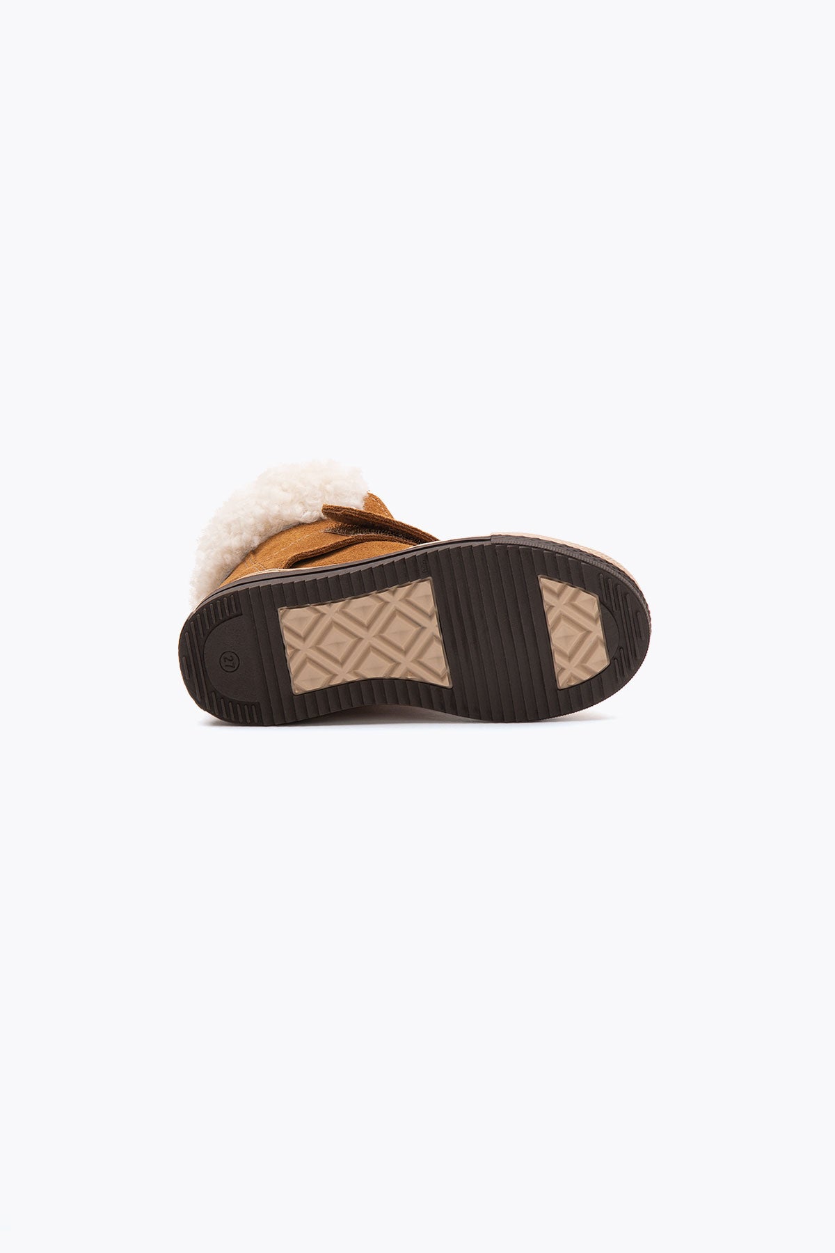 Pegia Arnes Shearling Kids' Velcro Boots - Pegia