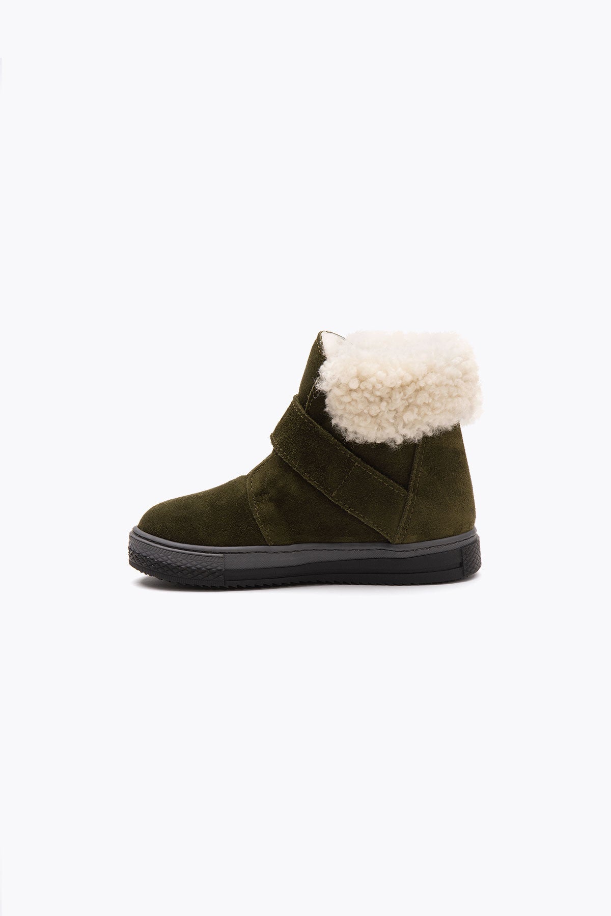 Pegia Arnes Shearling Kids' Velcro Boots