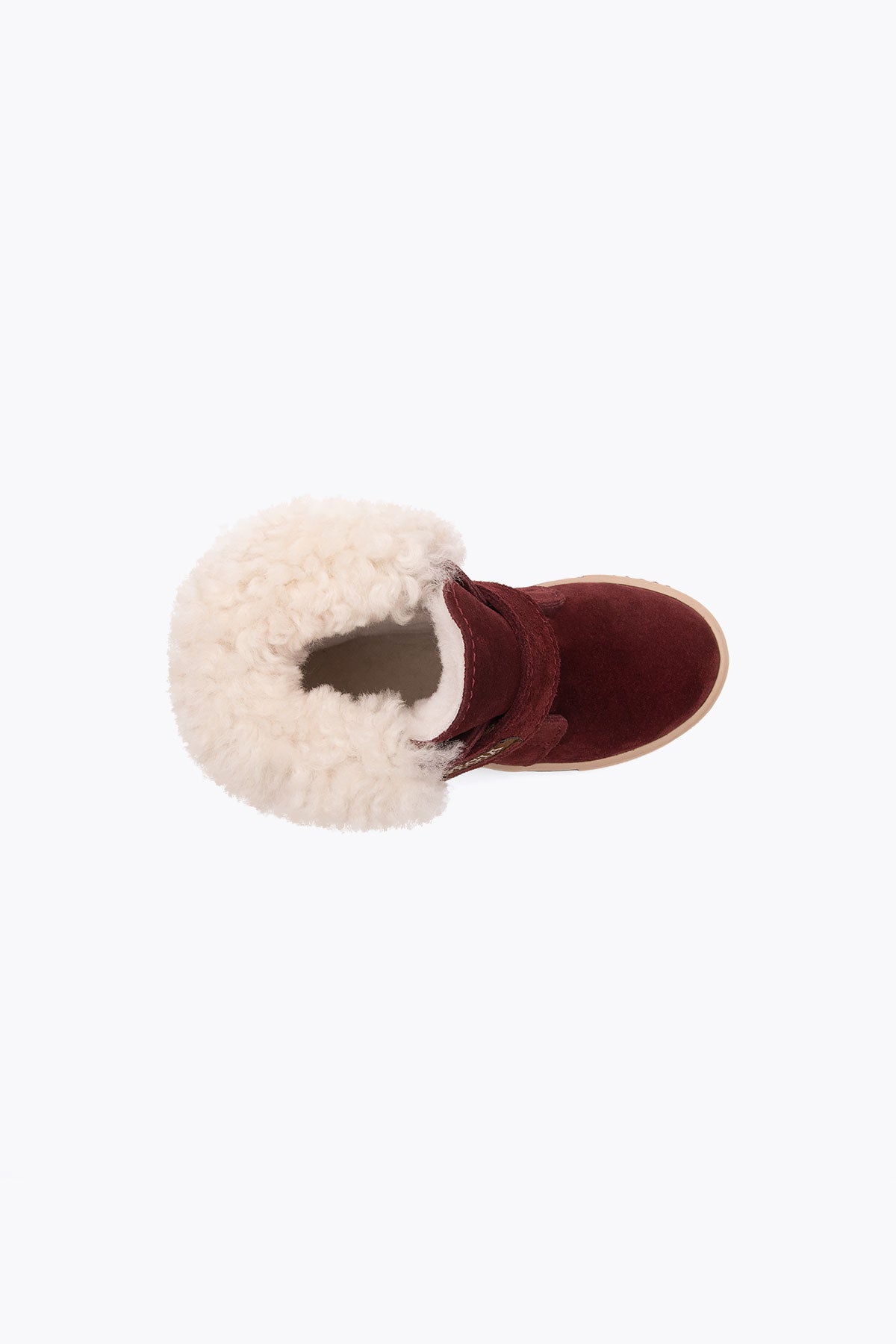 Pegia Arnes Shearling Kids' Velcro Boots - Pegia