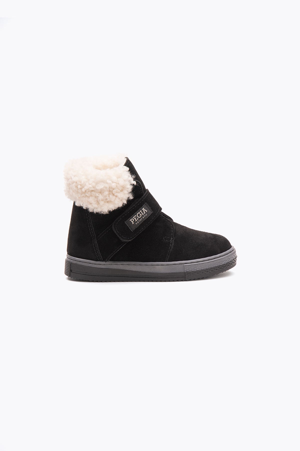 Pegia Arnes Shearling Niños Botas De Velcro