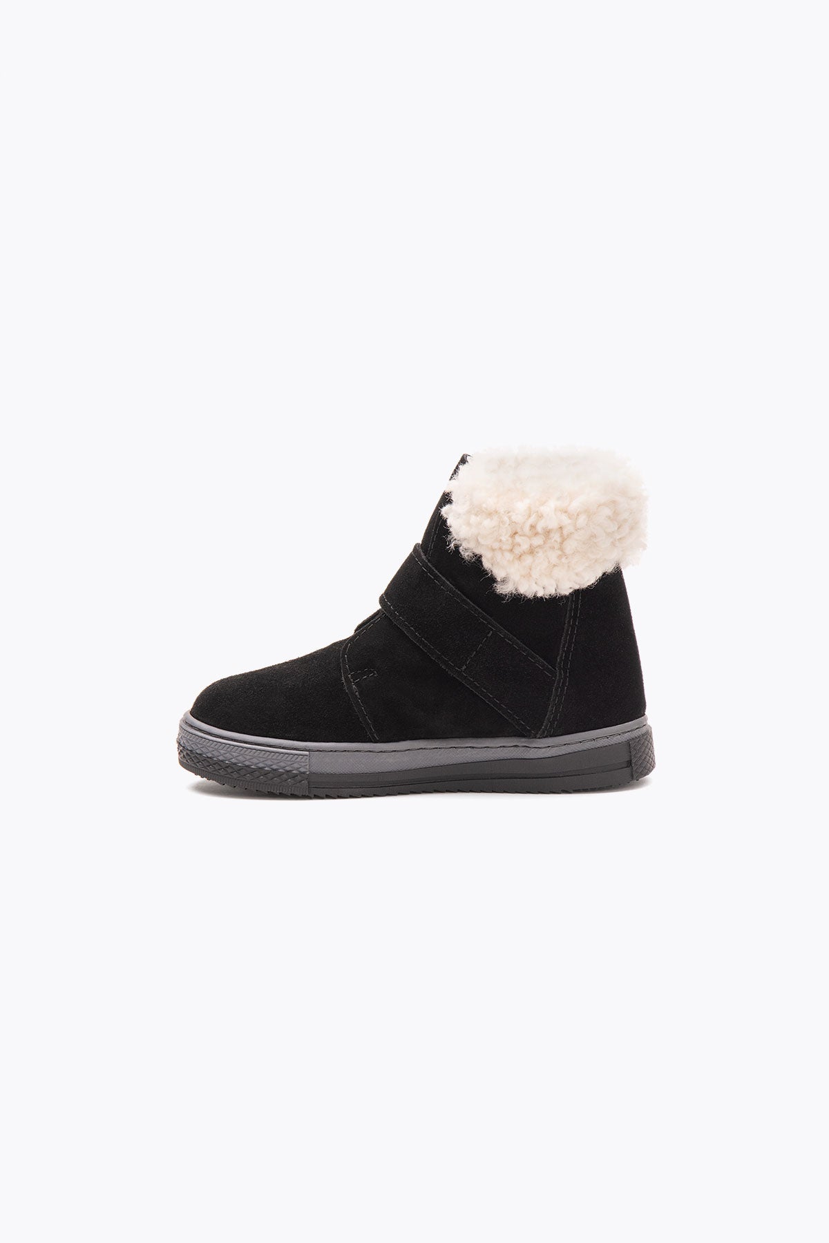 Pegia Arnes Shearling Dziecięce Buty Na Rzepy