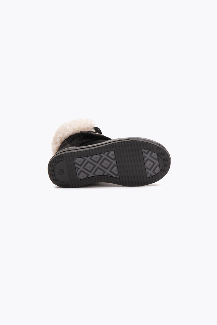 Pegia Arnes Shearling Kids' Velcro Boots - Pegia