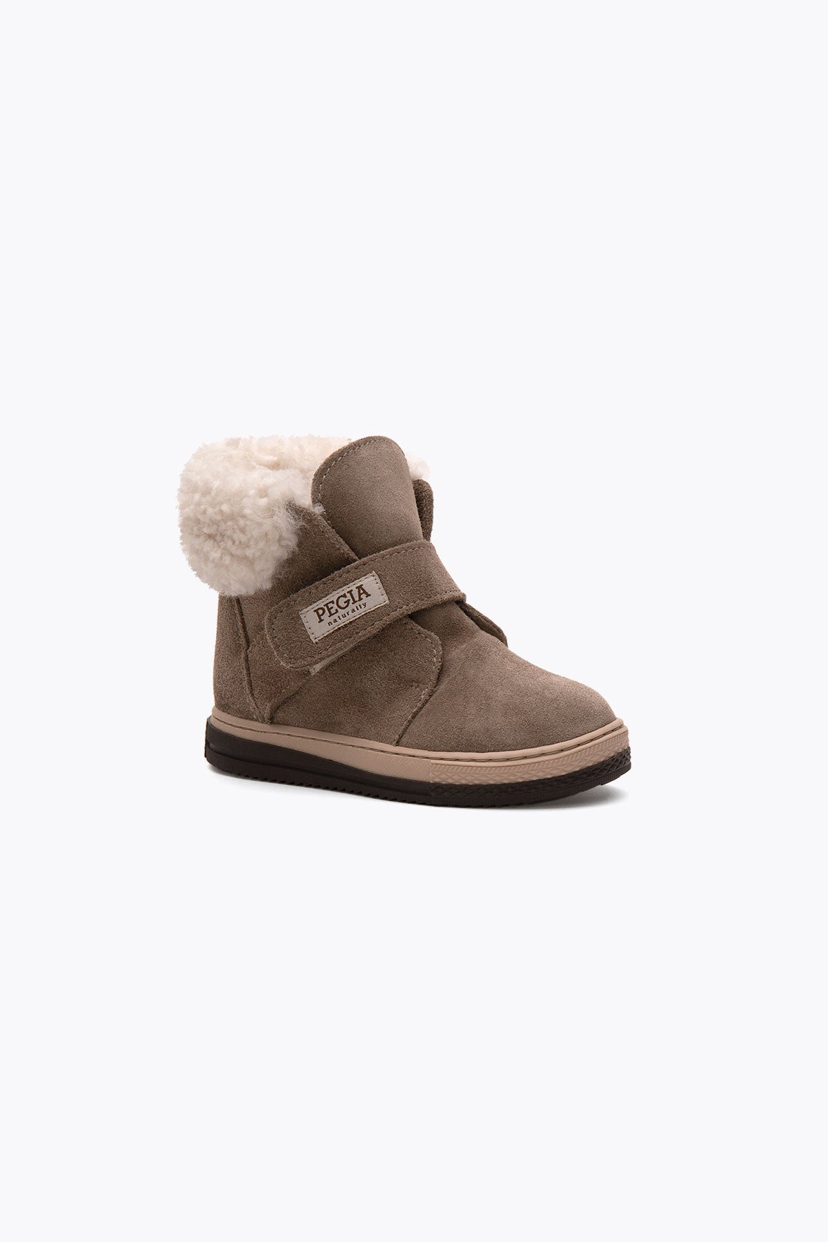 Pegia Arnes Stivali Con Velcro In Shearling Per Bambini