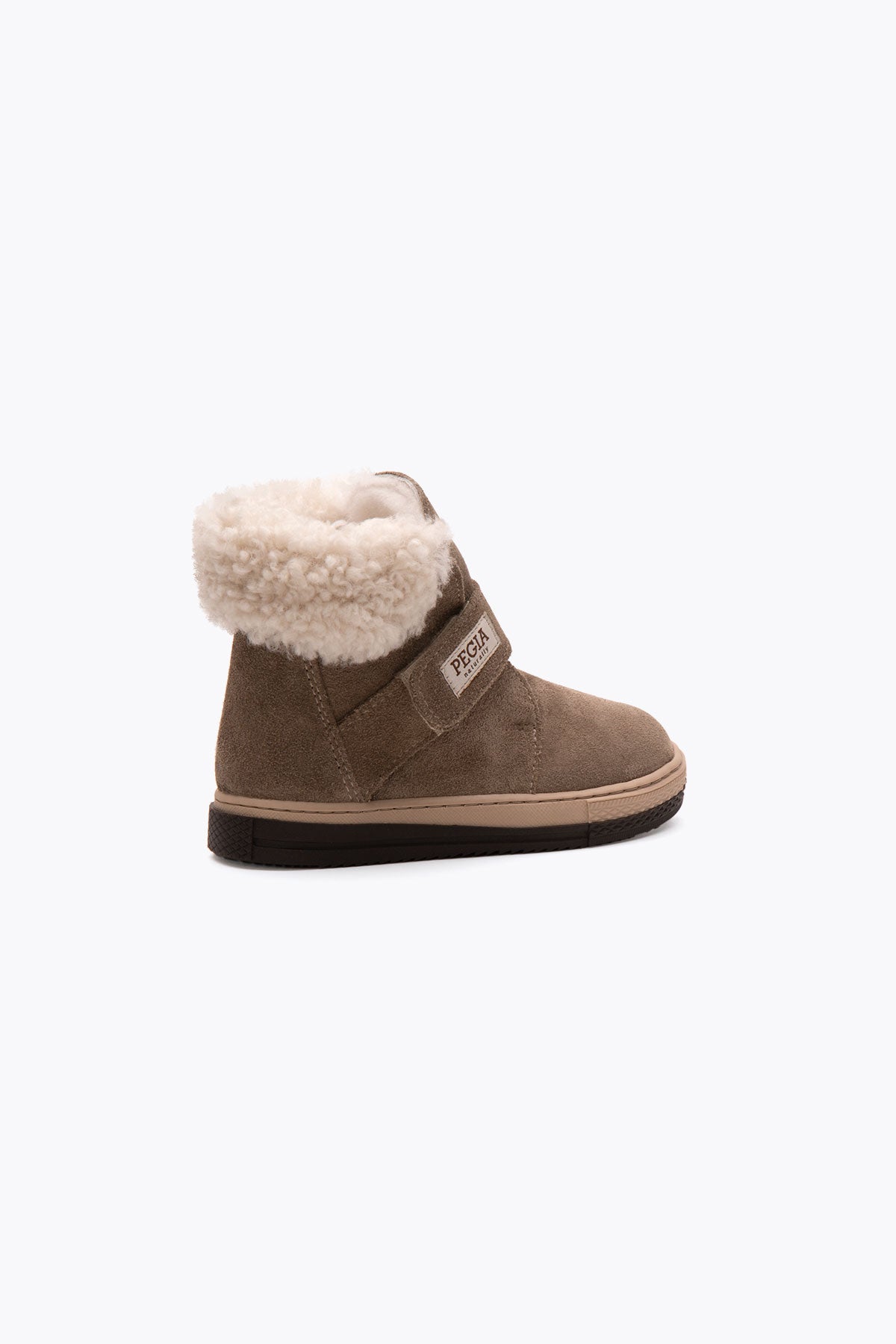 Pegia Arnes Shearling Kids' Velcro Boots - Pegia
