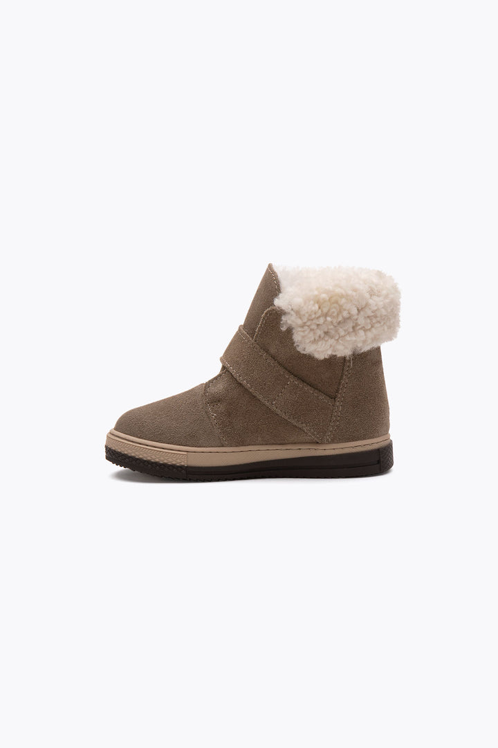 Pegia Arnes Shearling Kids' Velcro Boots - Pegia