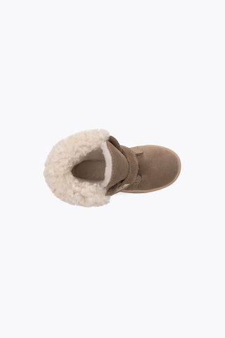 Pegia Arnes Shearling Kids' Velcro Boots