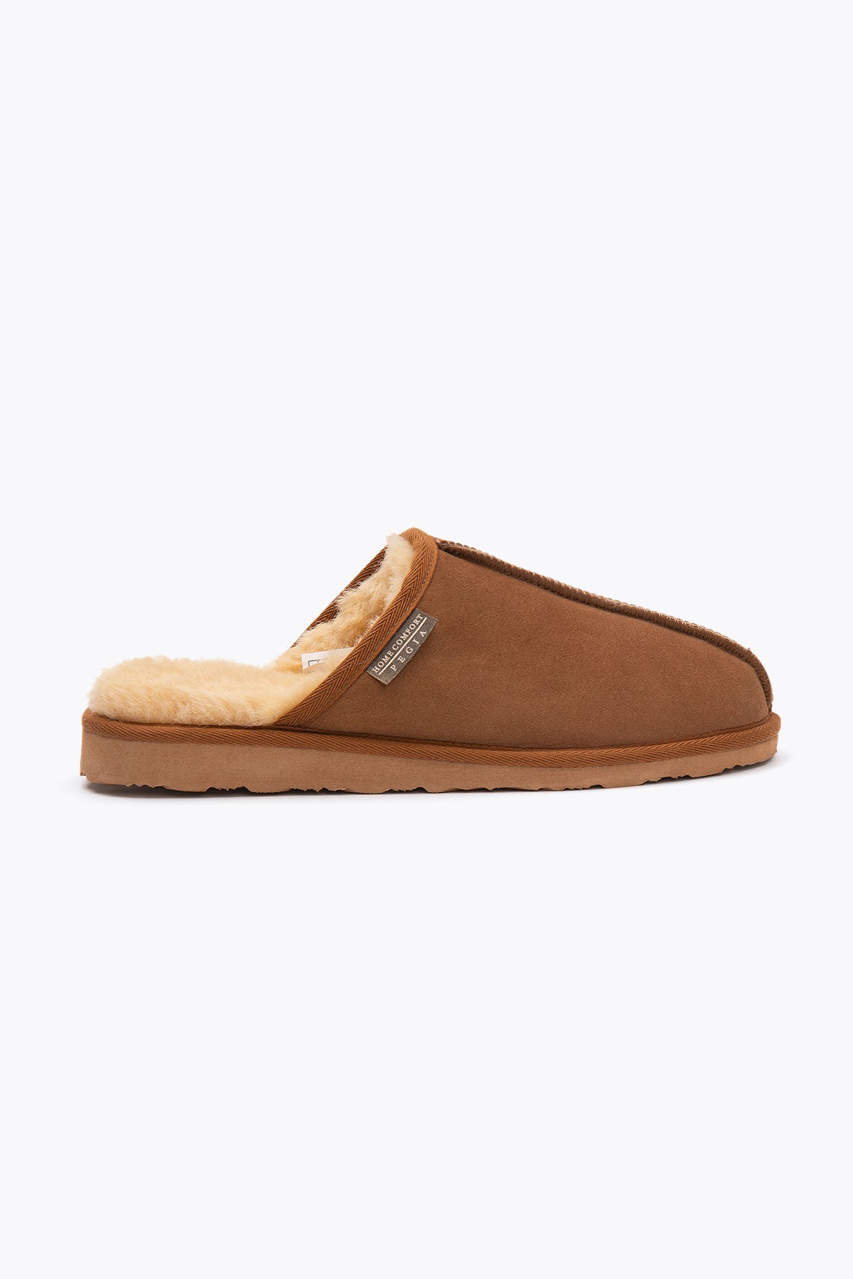 Pegia Fermo Shearling Chaussons Pour Hommes