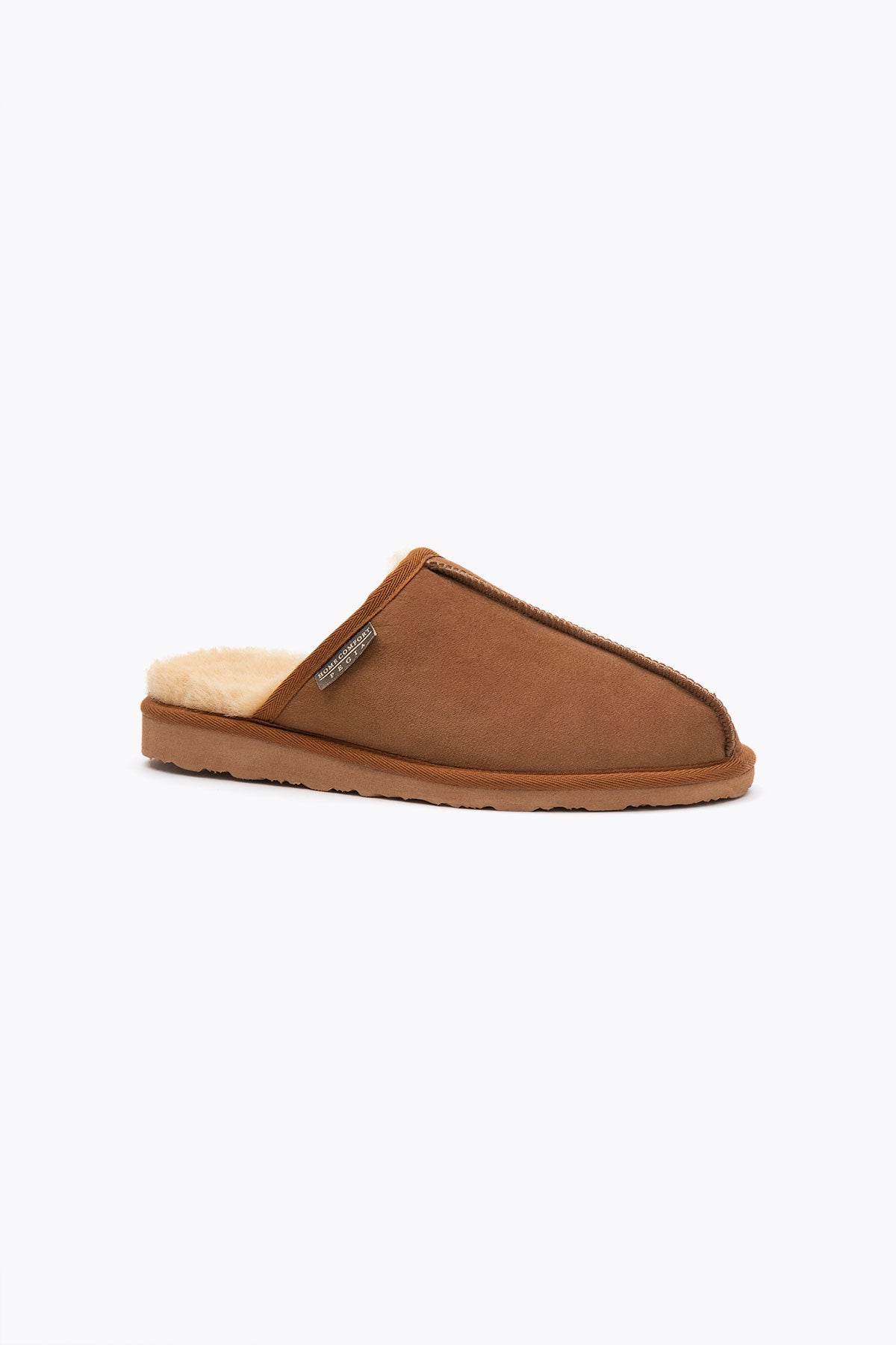 Pegia Fermo Shearling Chaussons Pour Hommes