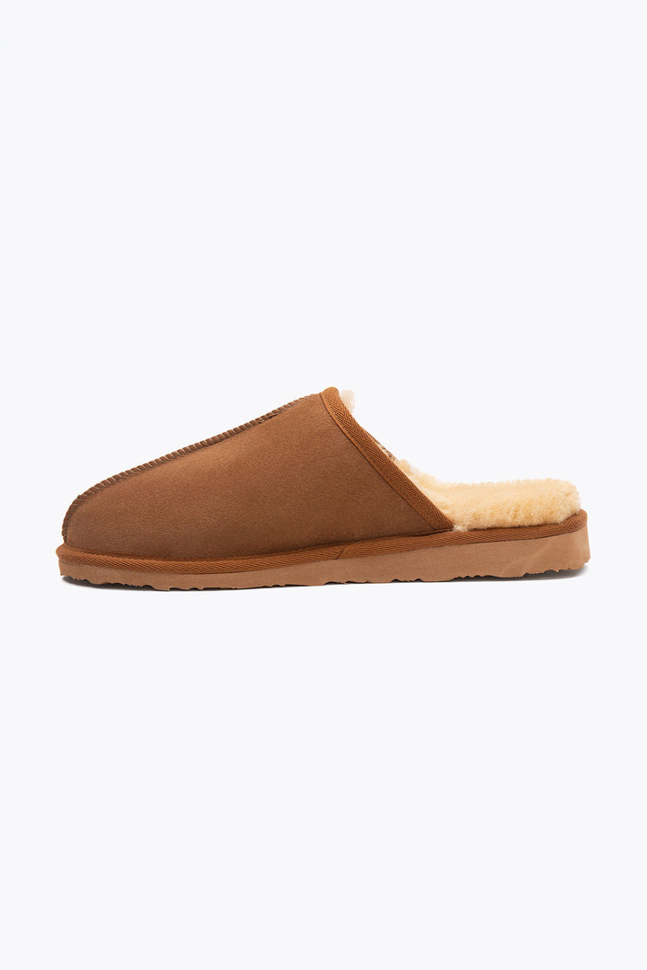 Pegia Fermo Shearling Men's Slippers - Pegia