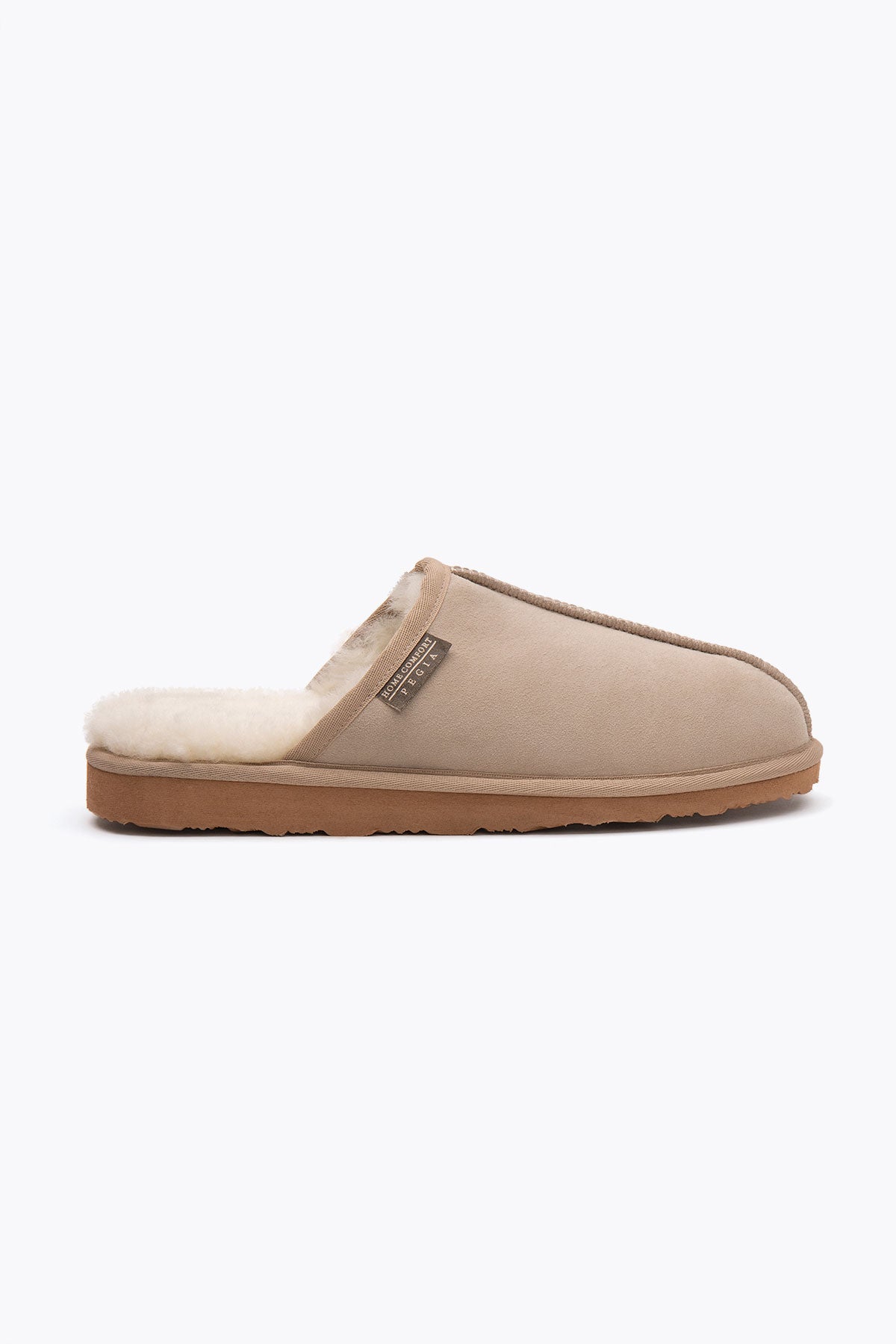 Pegia Fermo Shearling Chaussons Pour Hommes