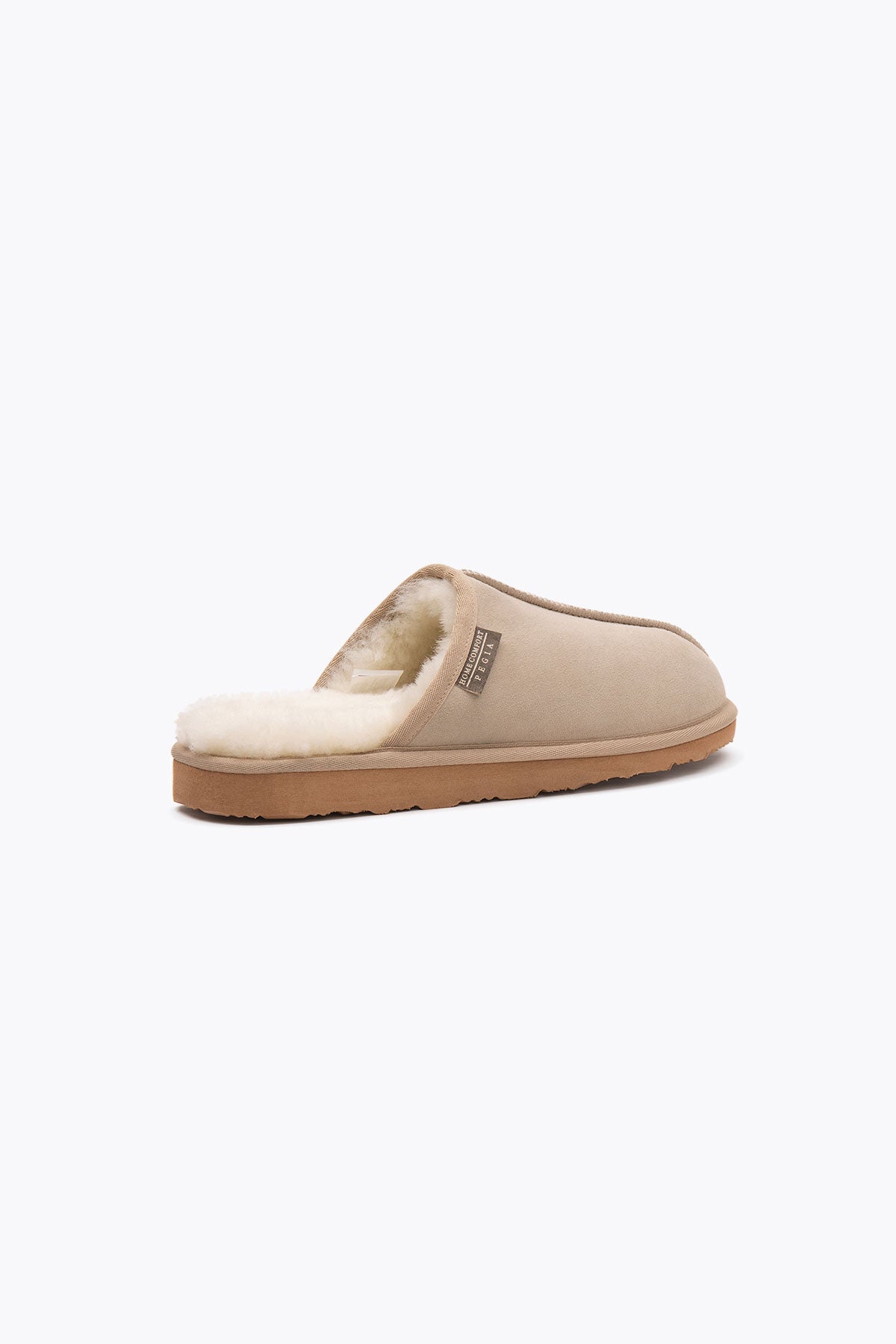 Pegia Fermo Shearling Chaussons Pour Hommes