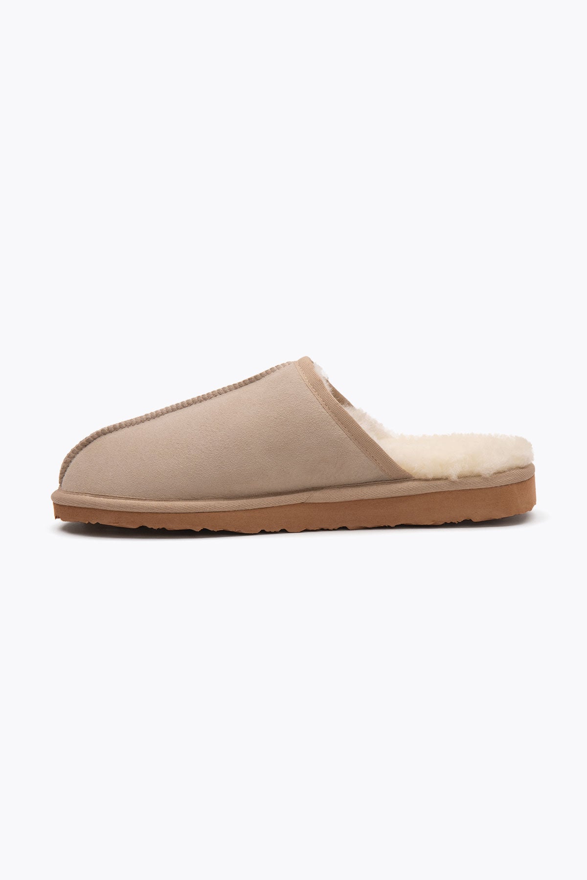 Pegia Fermo Shearling Chaussons Pour Hommes