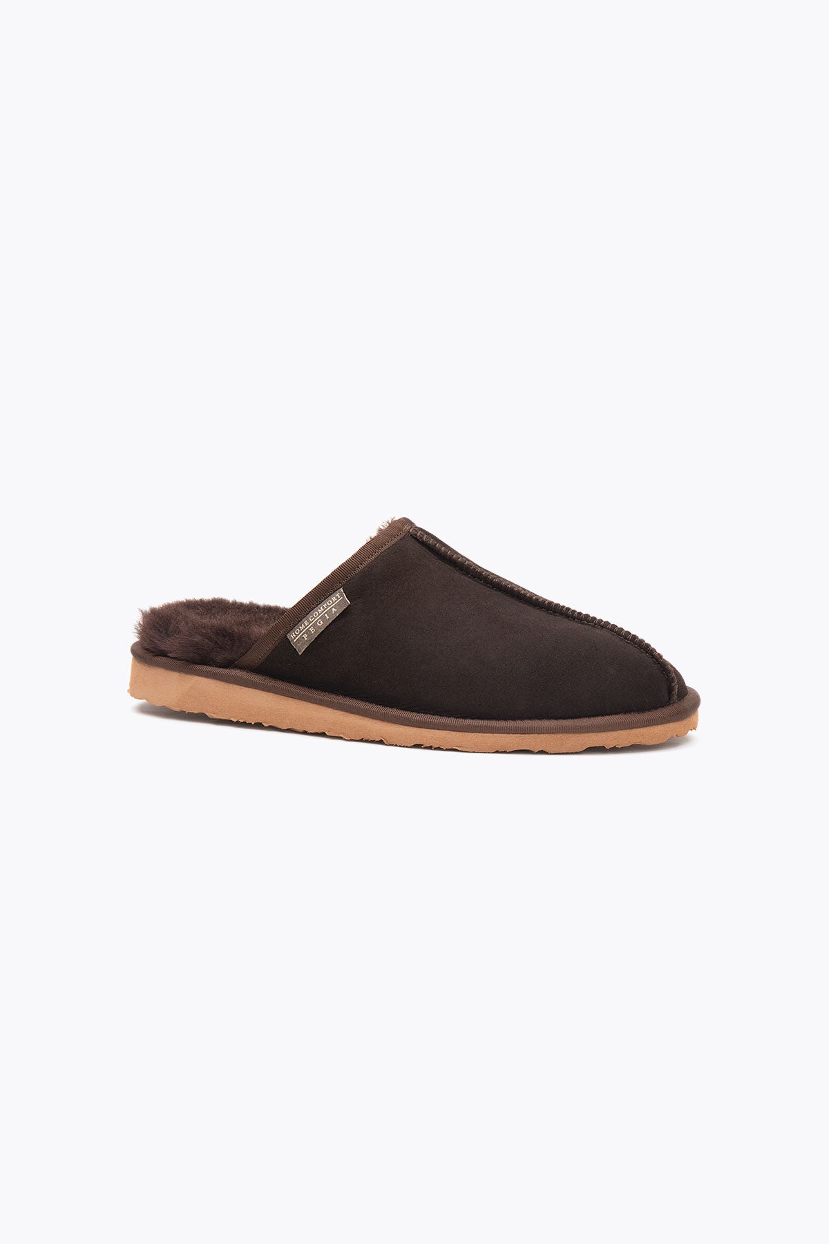 Pegia Fermo Pantofole Da Uomo In Shearling