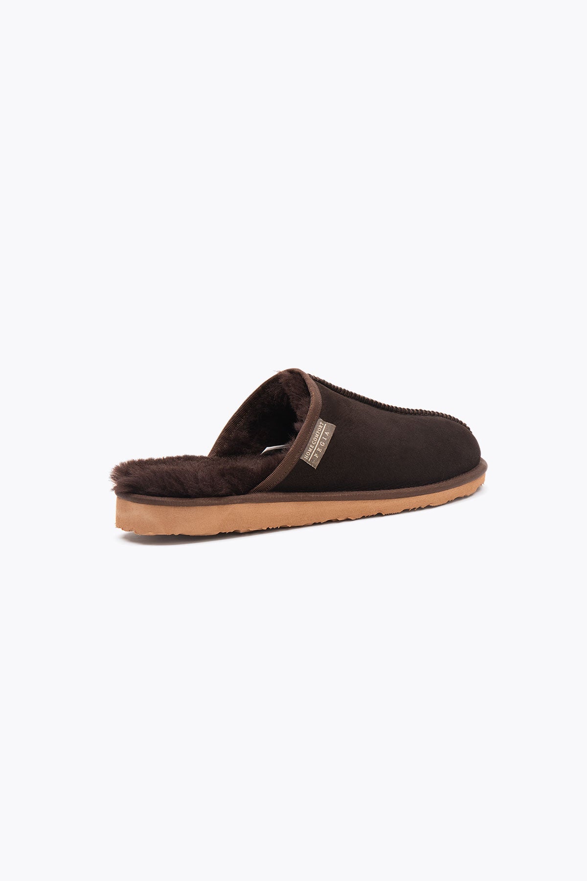 Pegia Fermo Shearling Chaussons Pour Hommes