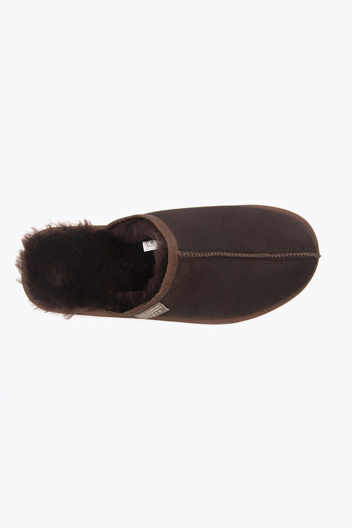 Pegia Fermo Shearling Men's Slippers - Pegia