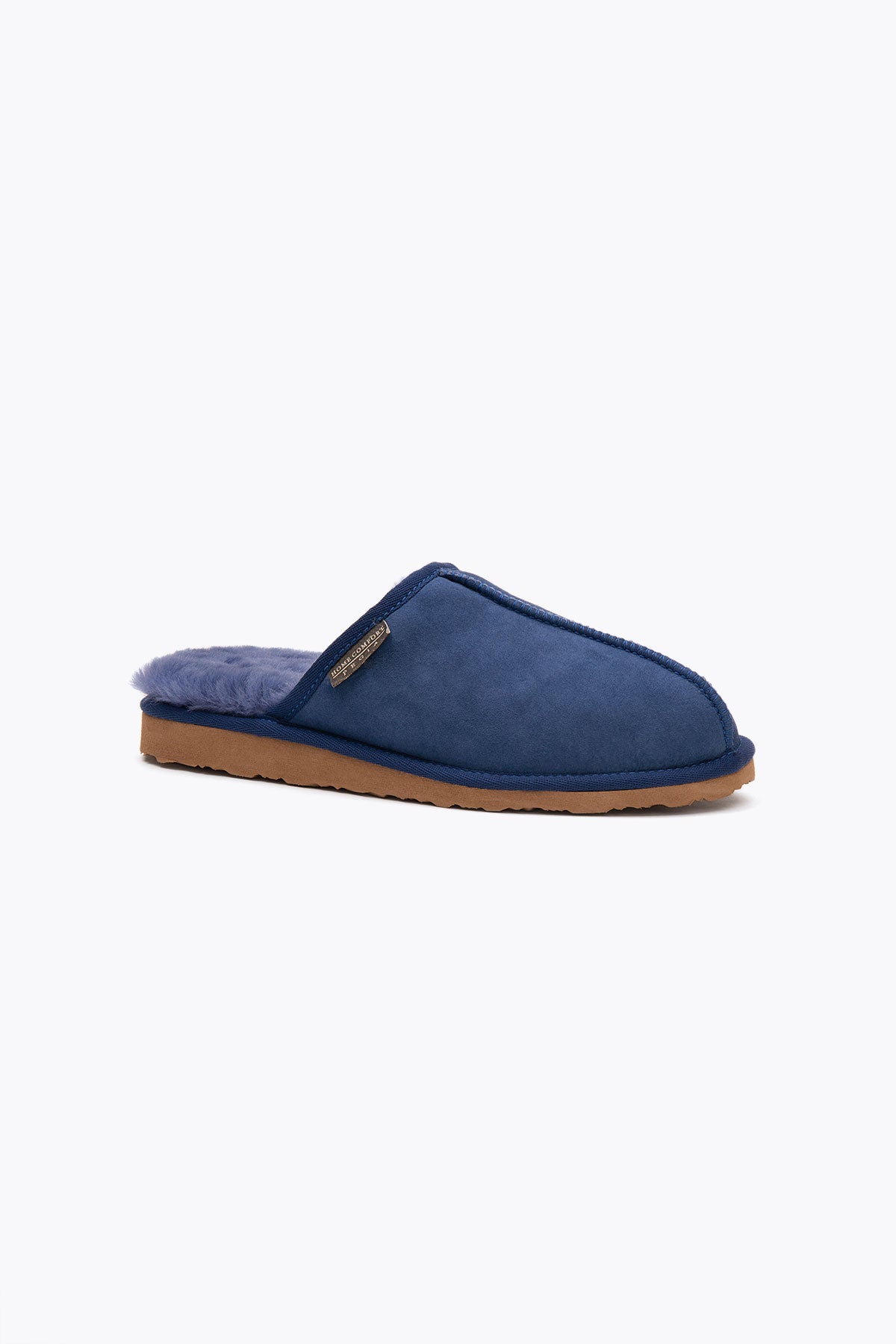 Pegia Fermo Shearling Chaussons Pour Hommes