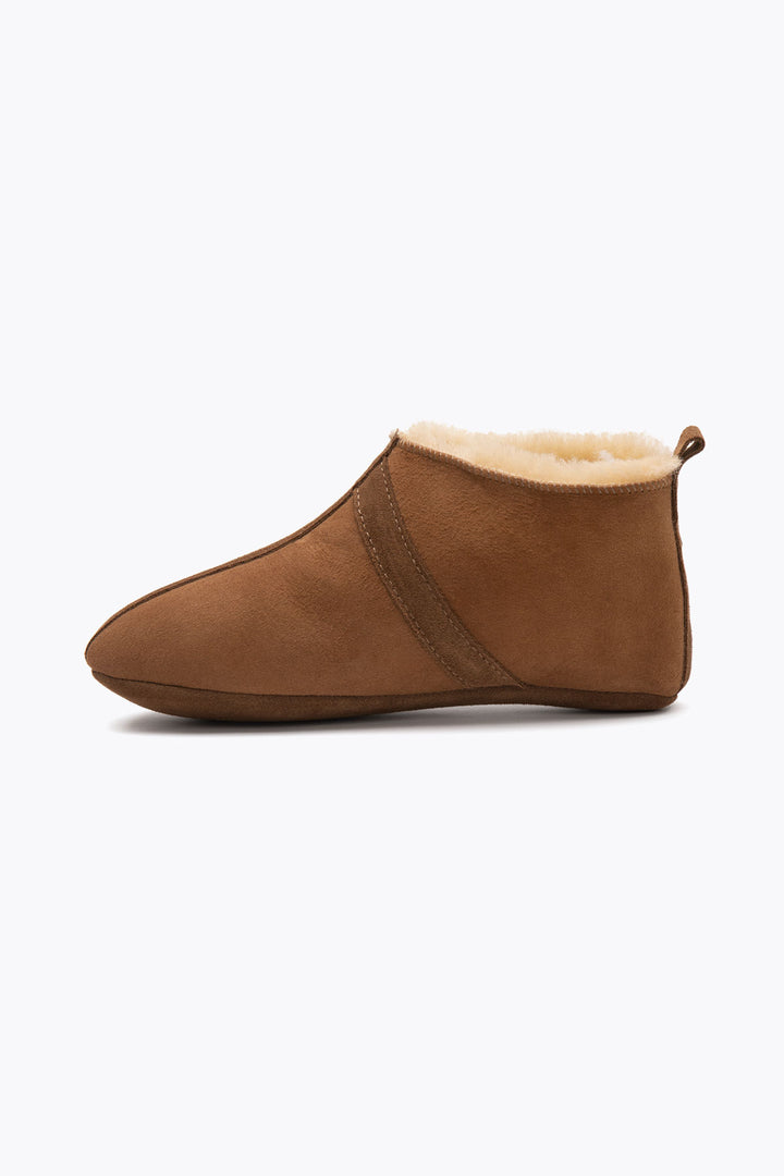 Pegia Homer Unisex Shearling Bootie Slippers - Pegia
