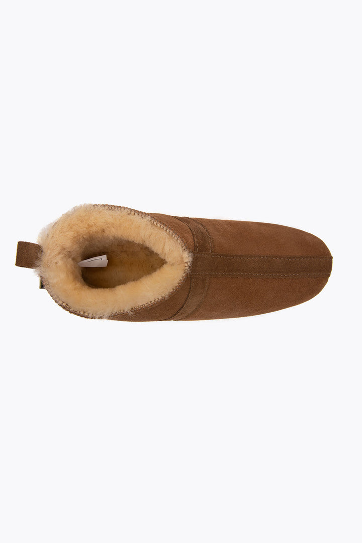 Pegia Homer Unisex Shearling Bootie Slippers - Pegia