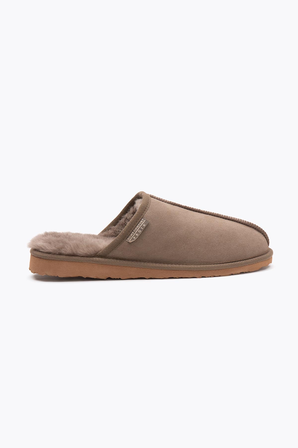 Pegia Fermo Shearling Chaussons Pour Hommes