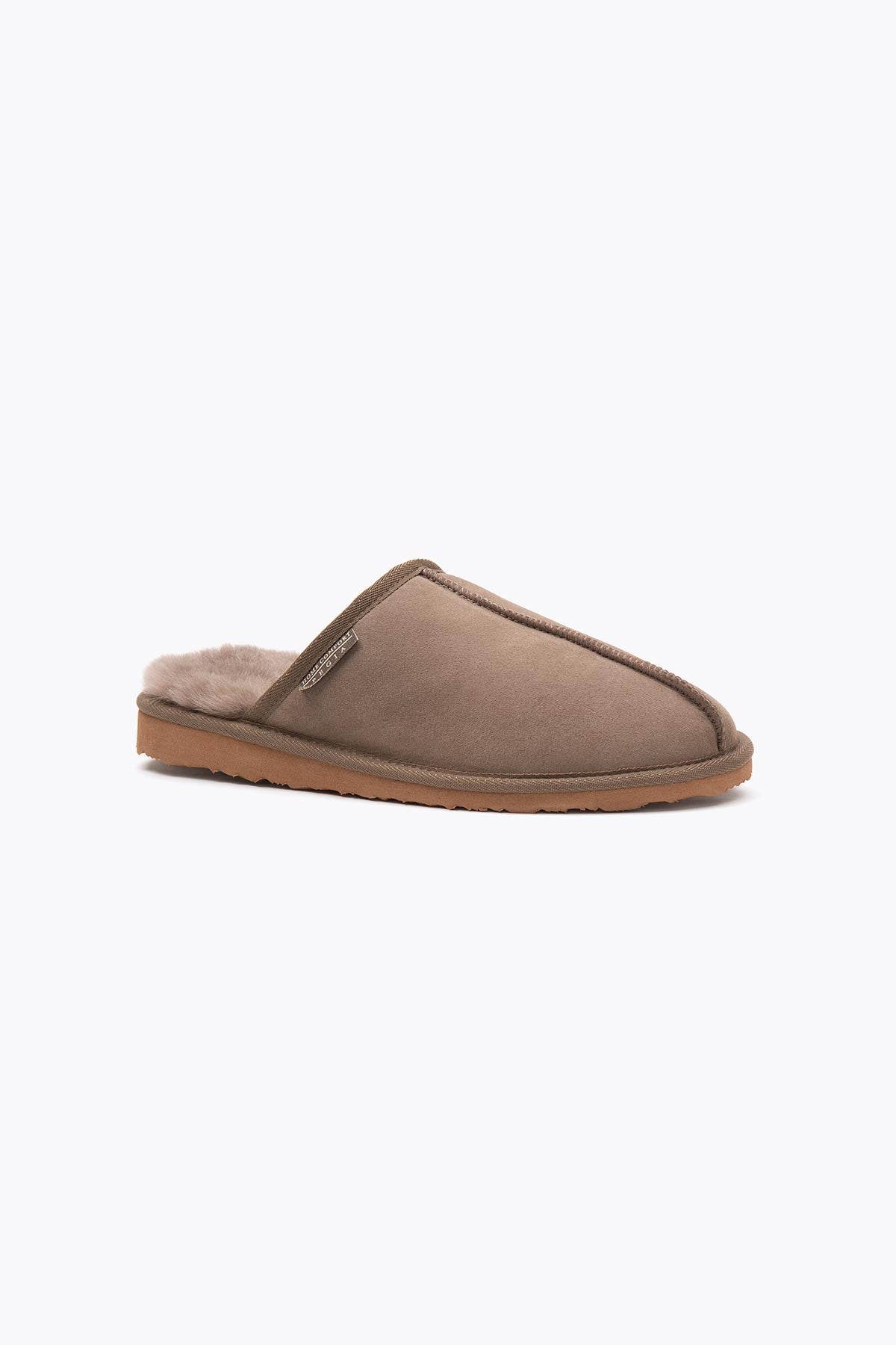 Pegia Fermo Shearling Chaussons Pour Hommes