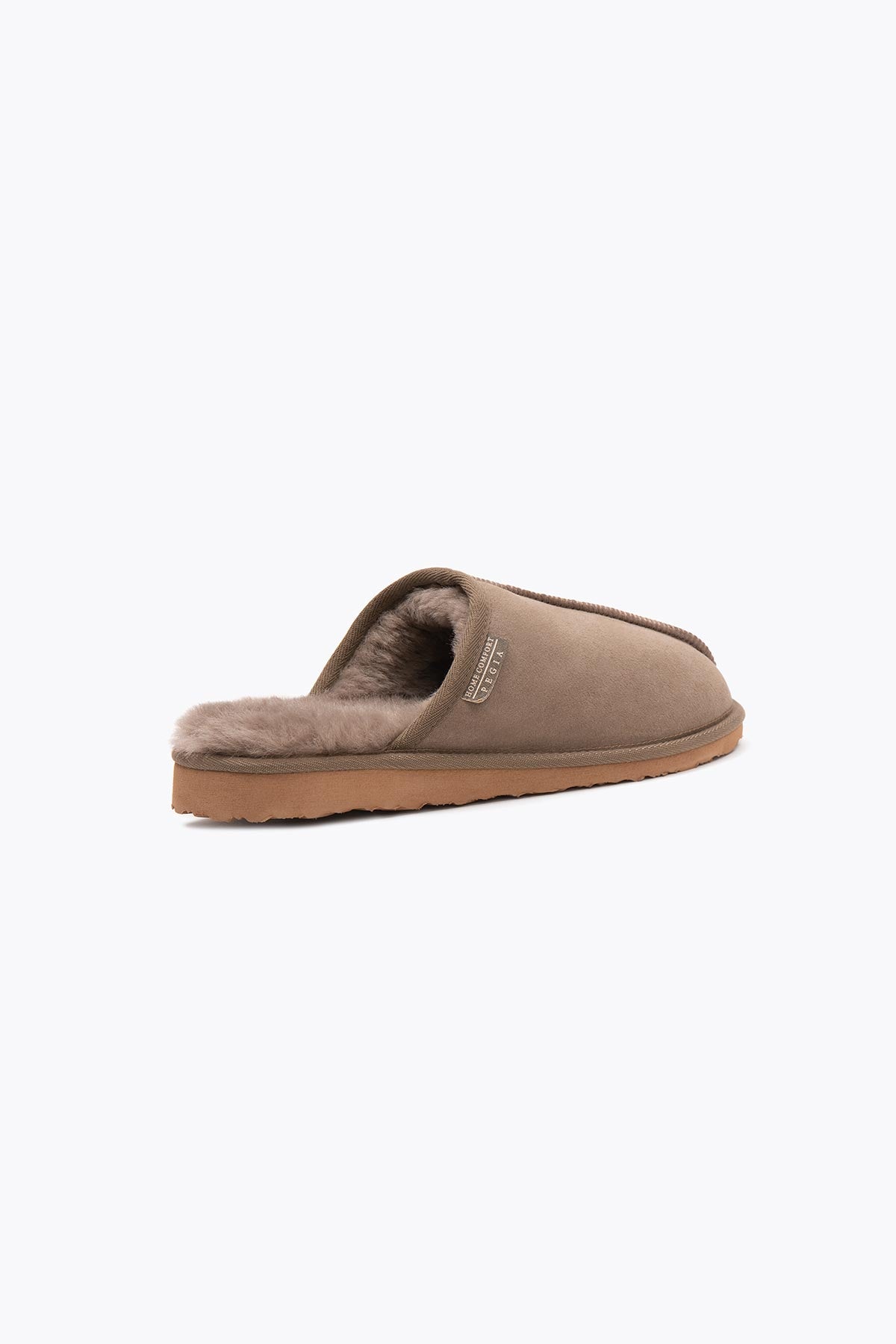 Pegia Fermo Shearling Chaussons Pour Hommes