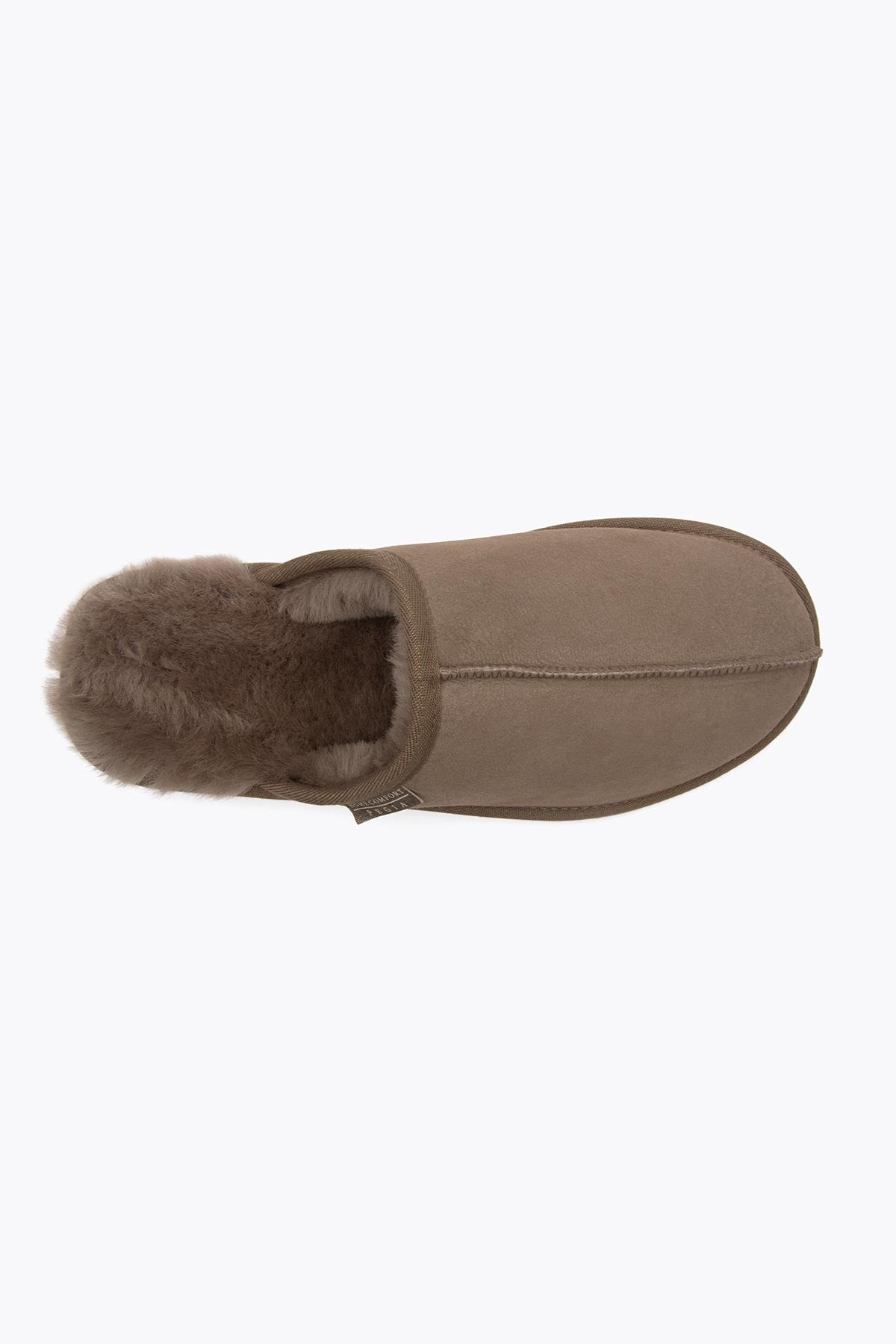 Pegia Fermo Shearling Chaussons Pour Hommes