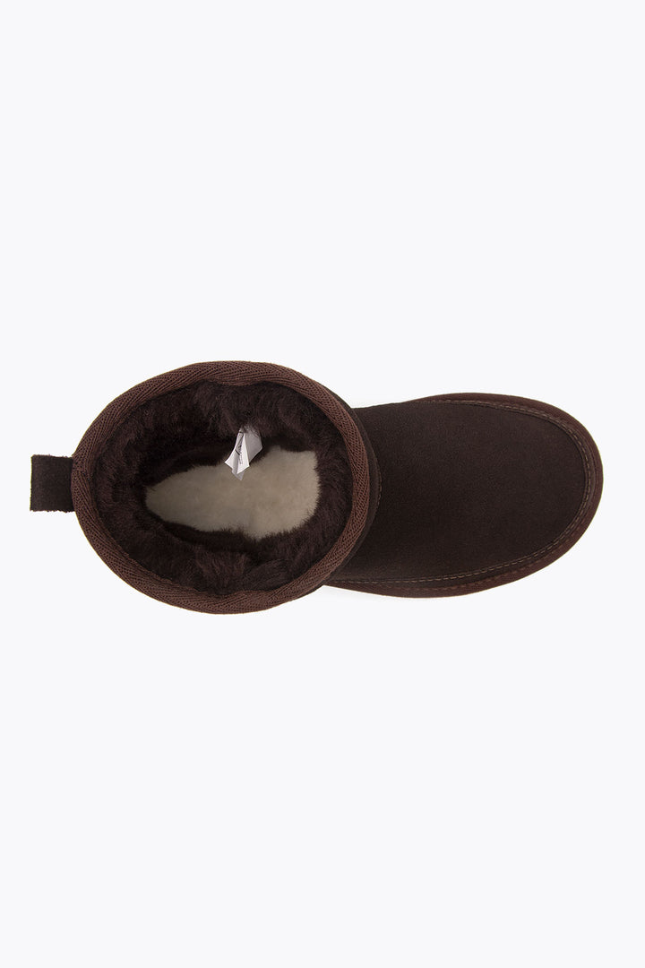 Pegia Lesa Genuine Suede Women's Mini Boots - Pegia