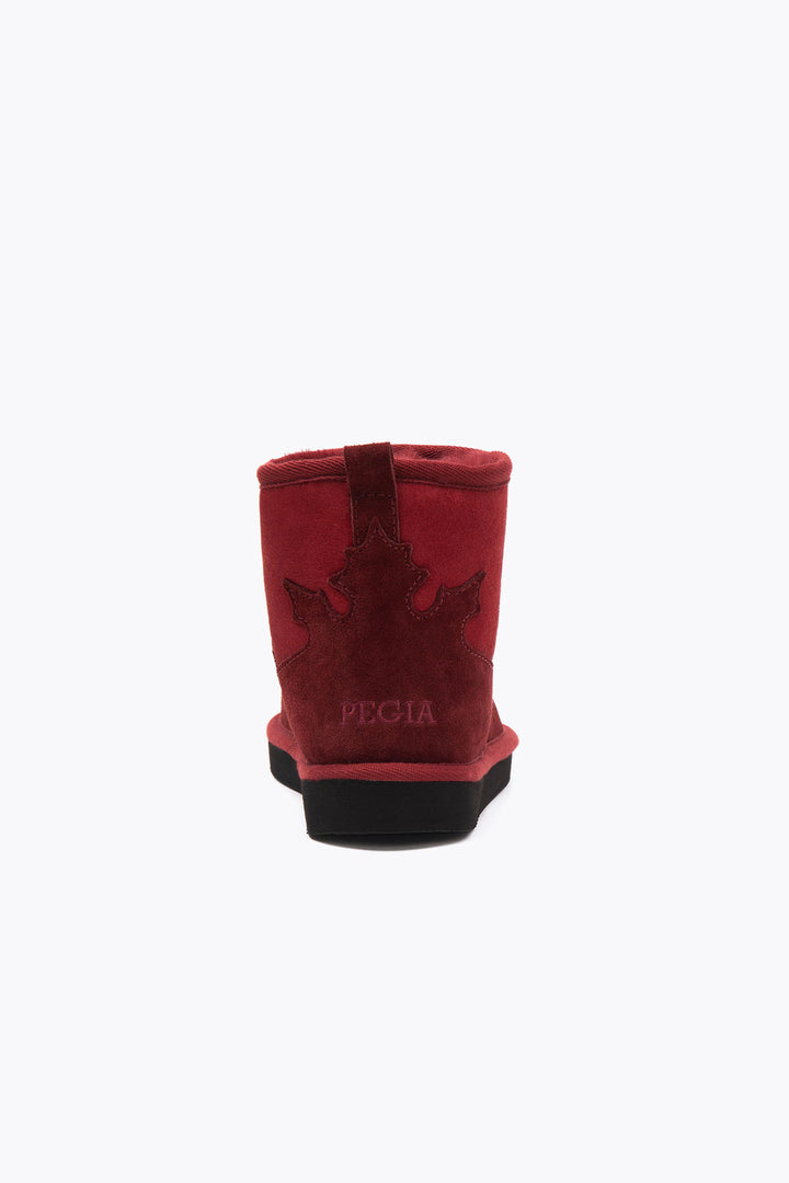 Pegia Lesa Genuine Suede Women's Mini Boots - Pegia