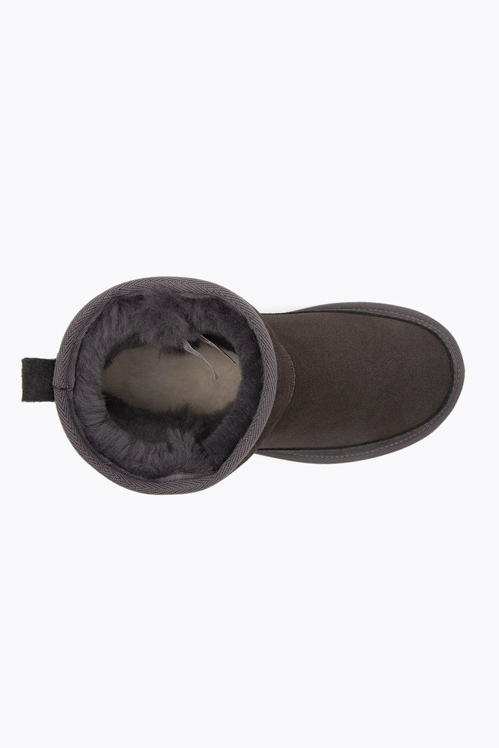 Pegia Lesa Genuine Suede Women's Mini Boots - Pegia