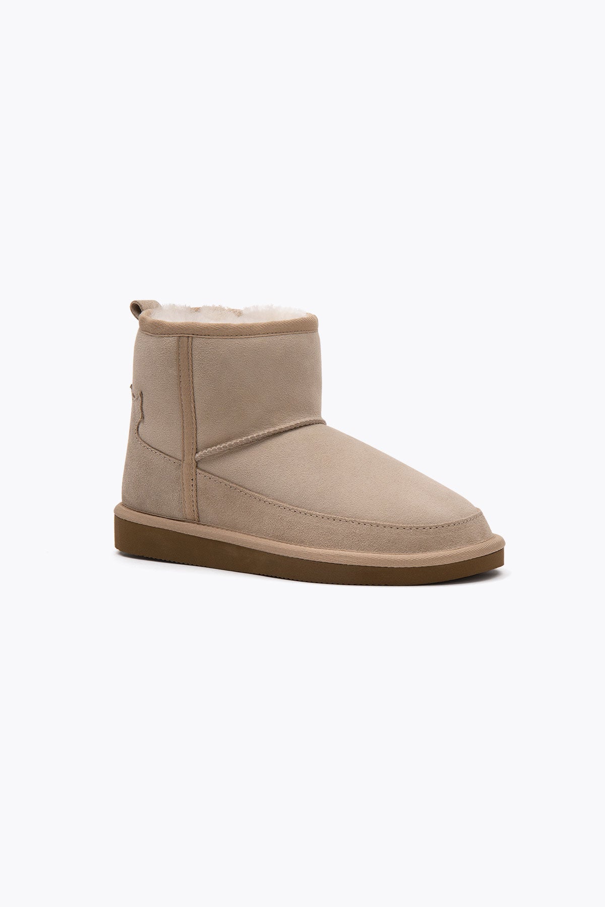 Pegia Lesa Mini Bottes En Daim Véritable Pour Femmes