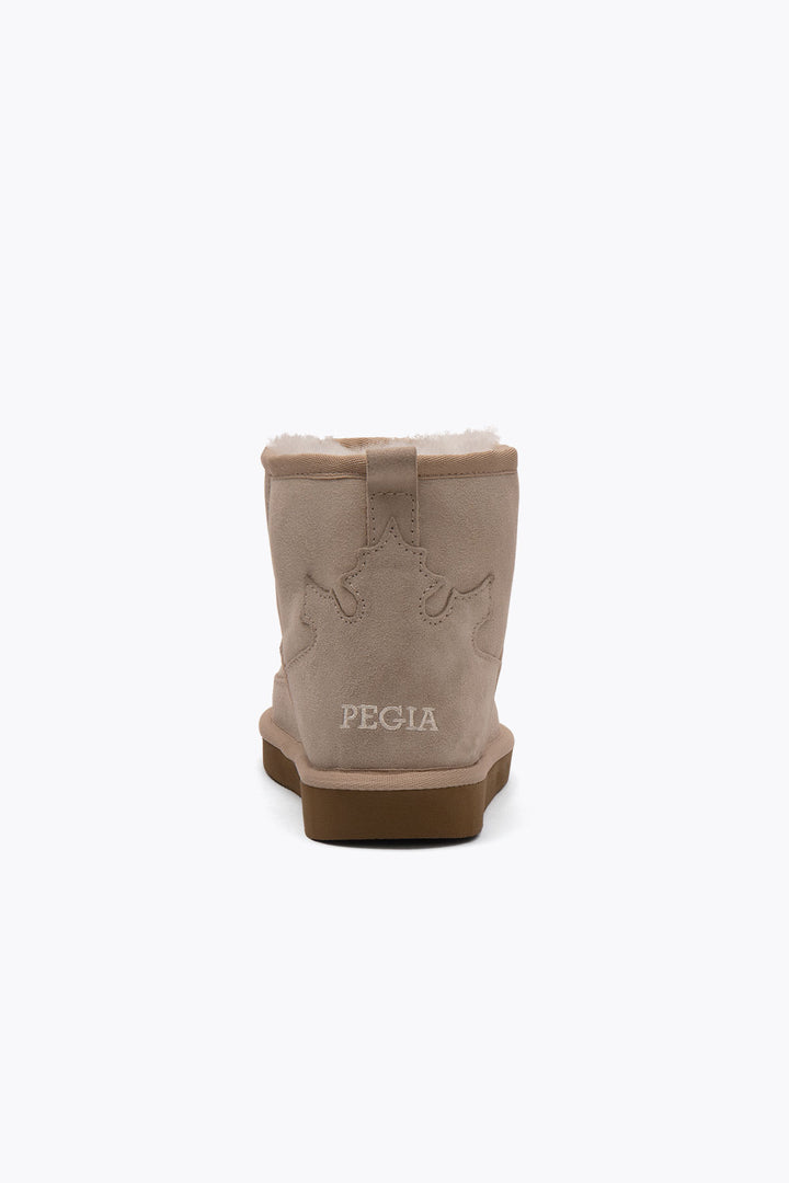 Pegia Lesa Genuine Suede Women's Mini Boots - Pegia