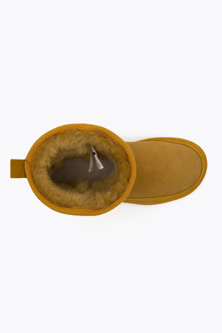 Pegia Lesa Genuine Suede Women's Mini Boots - Pegia